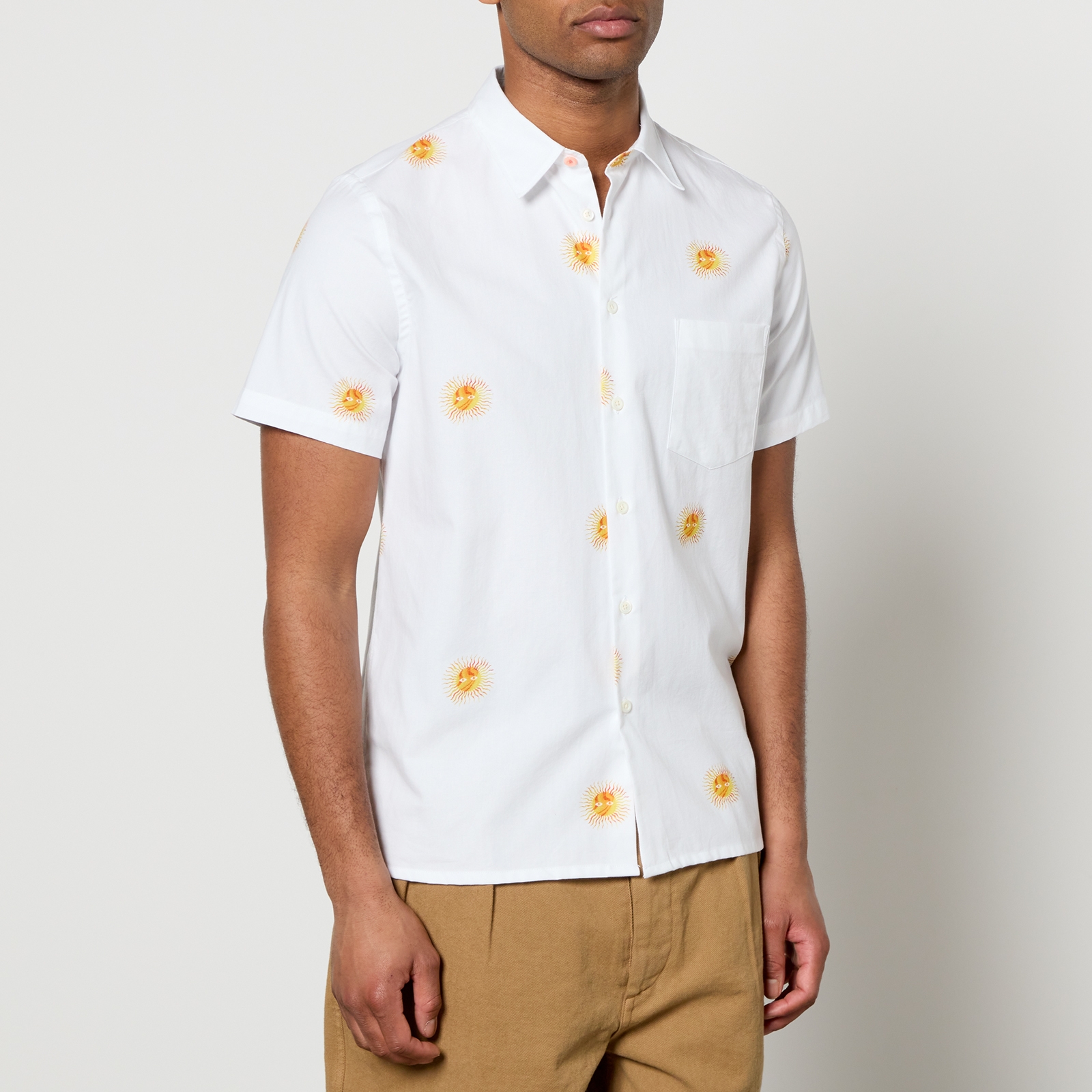 PS Paul Smith Sunshine Printed Cotton Shirt - S