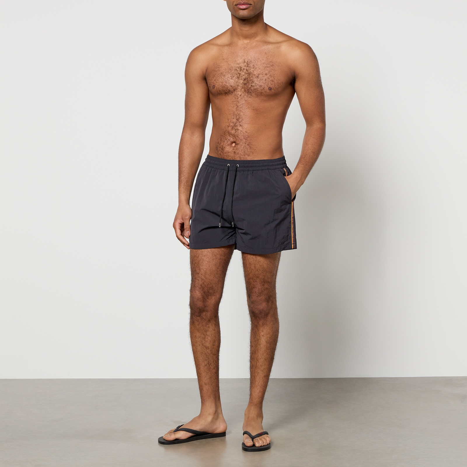 paul smith stripe recycled swimming shorts - s