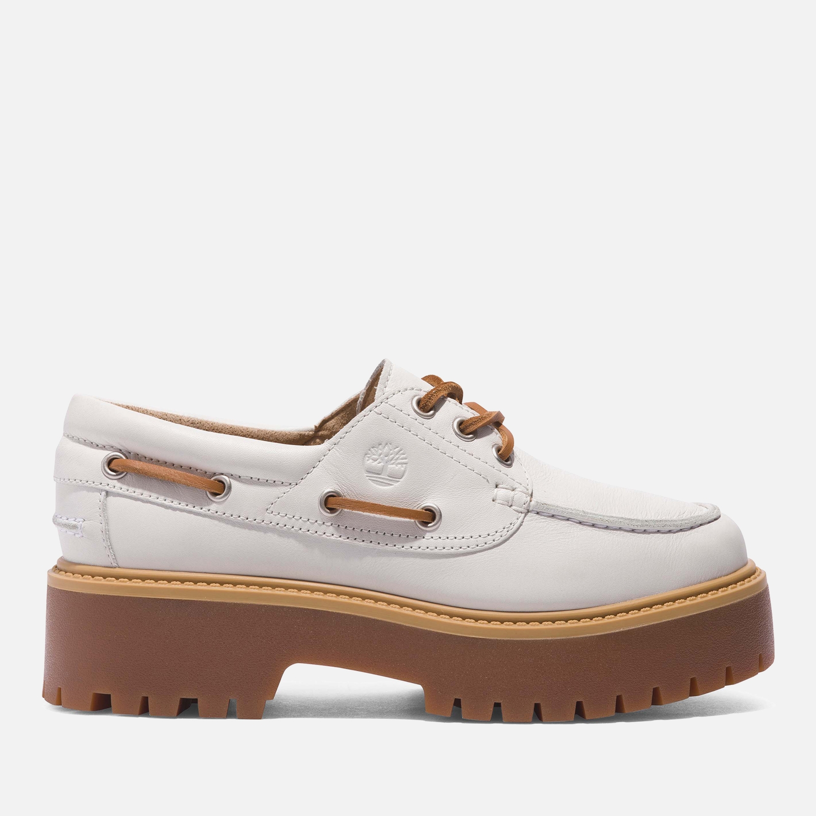 Timberland Women’s Slone Street Leather Boat Shoes