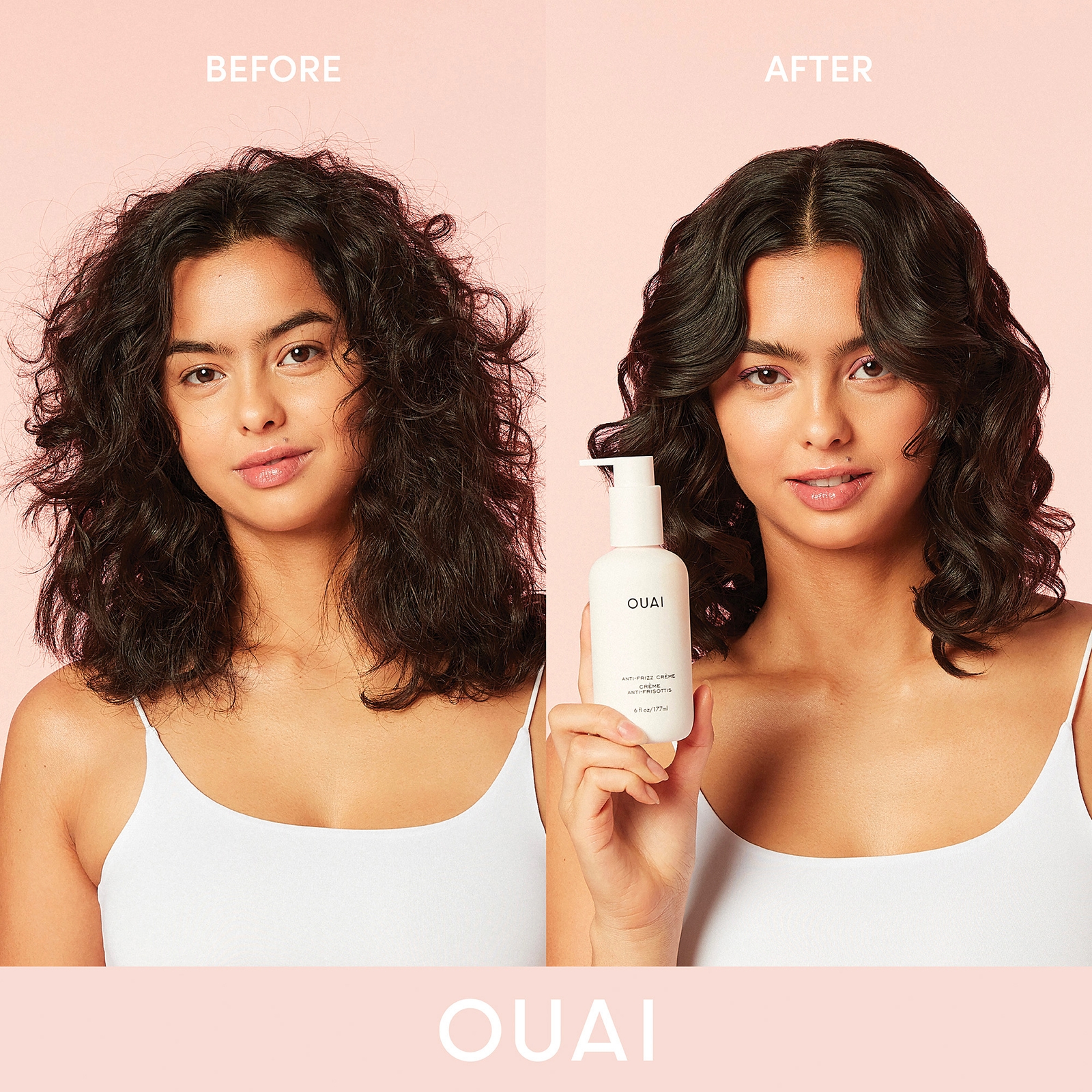 Thumbnail - OUAI Anti-Frizz-Creme Reisegröße 89 ml