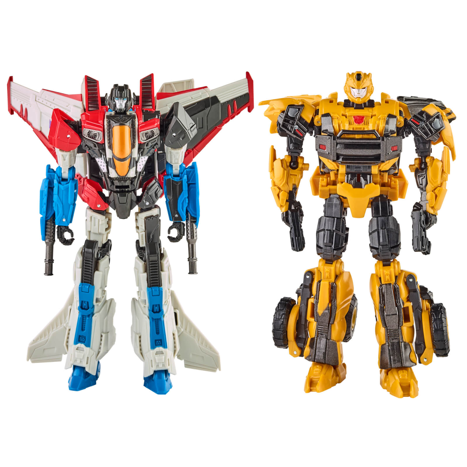 Image of Hasbro Transformers: Reactivate Bumblebee and Starscream 6.5” Action Figures, 8+