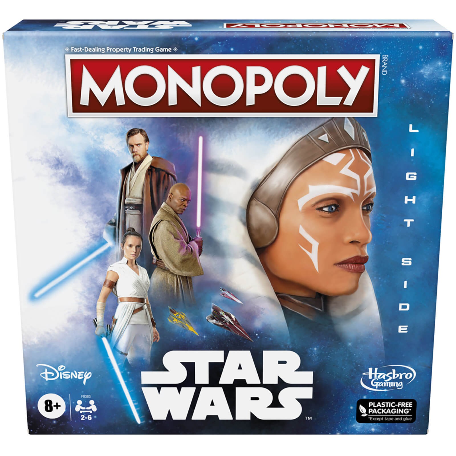 Photos - Other Toys Hasbro Monopoly: Star Wars Light Side Edition Board Game F8383 