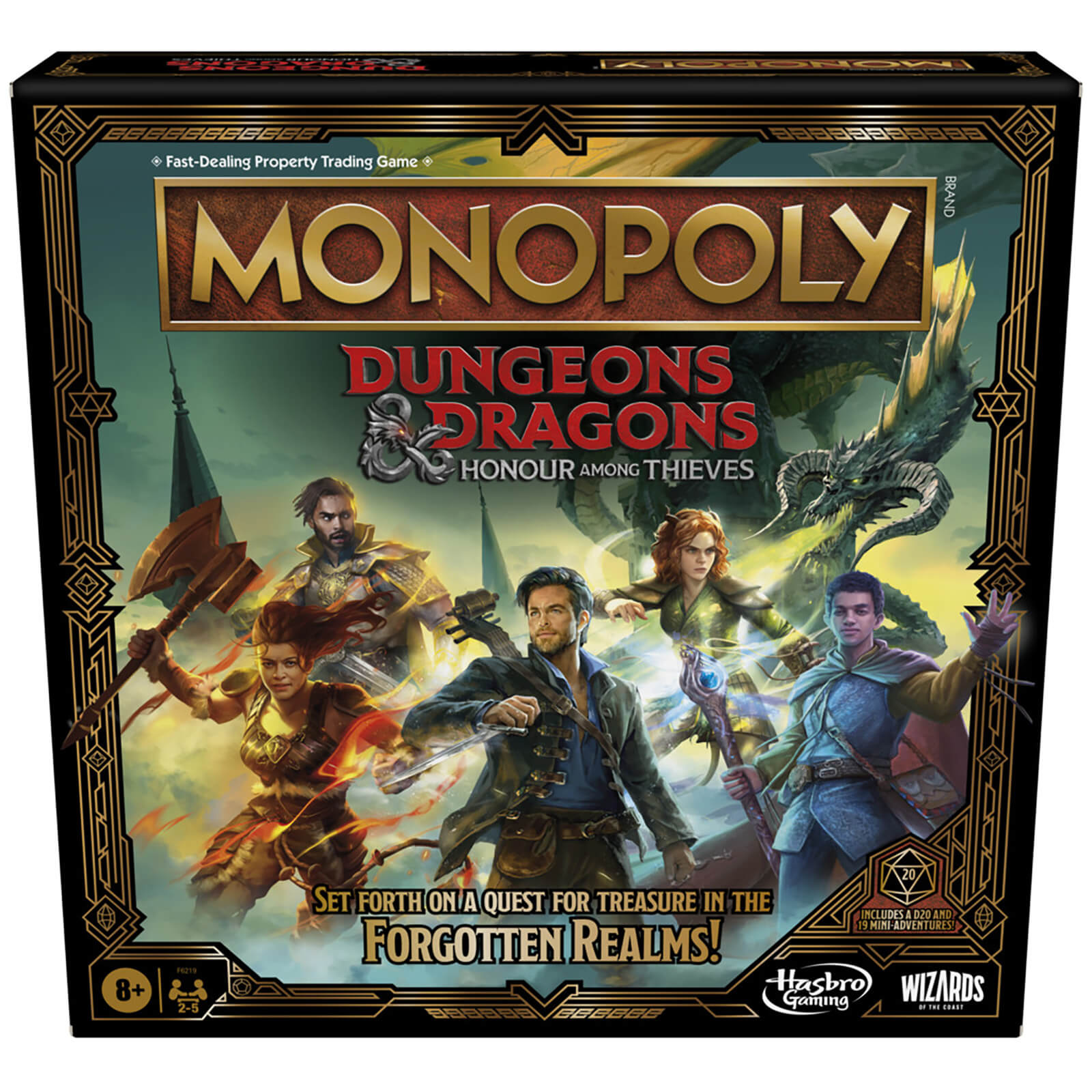 Bild von Monopoly Dungeons & Dragons: Honour Among Thieves Board Game