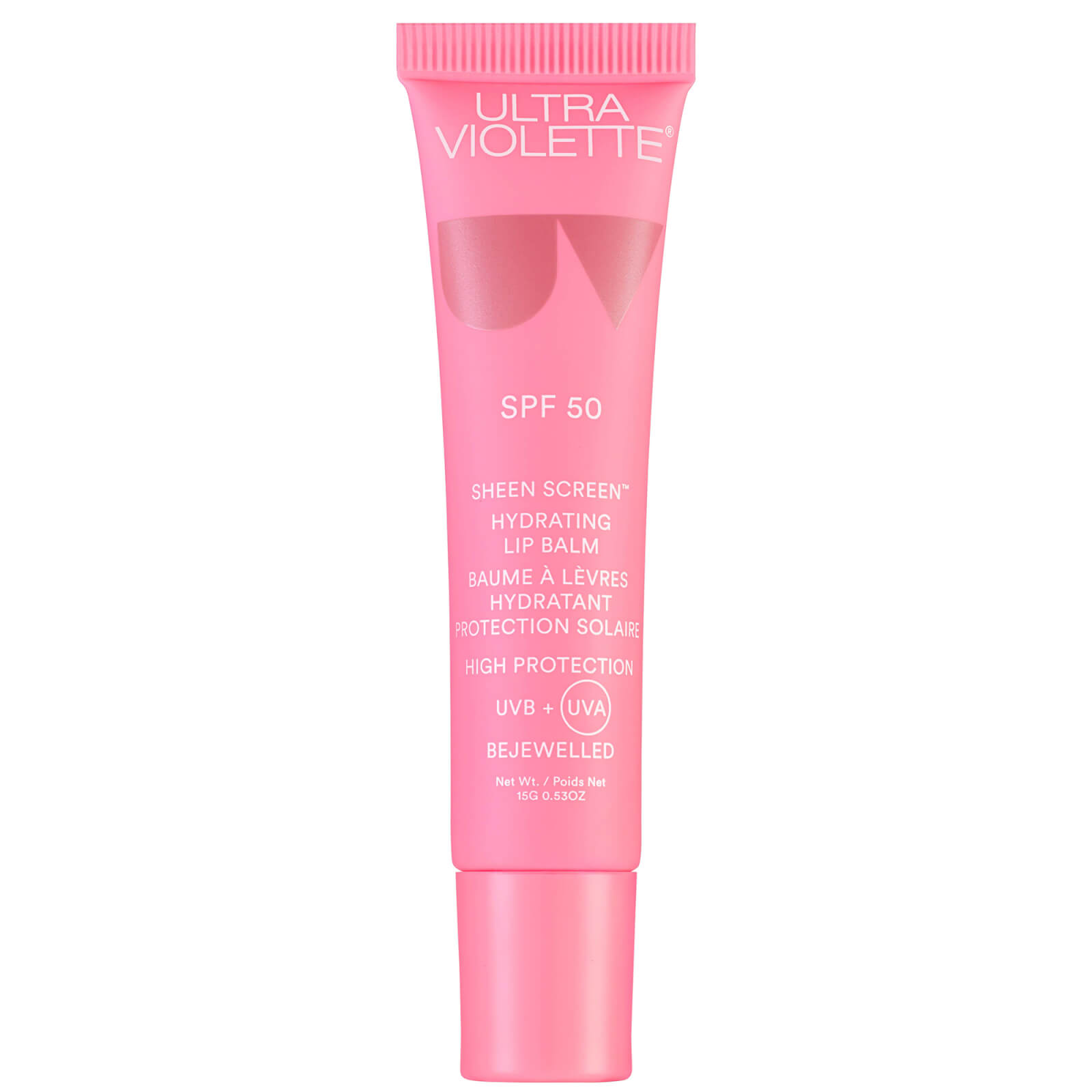 Ultra Violette Sheen Screen Hydrating SPF50 Lip Balm 15ml (Various Shades) - Bejewelled