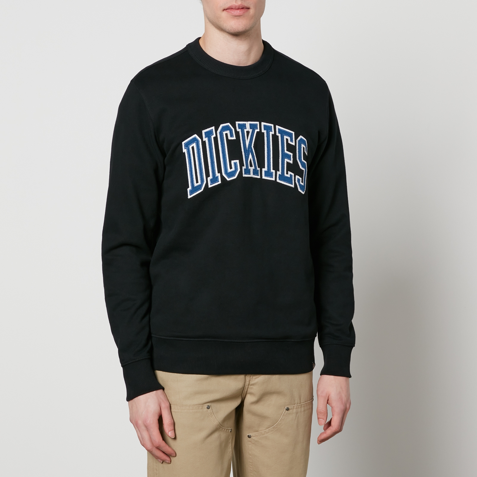 Dickies Men's Aitkin Sweatshirt - Black/Coronet Blue