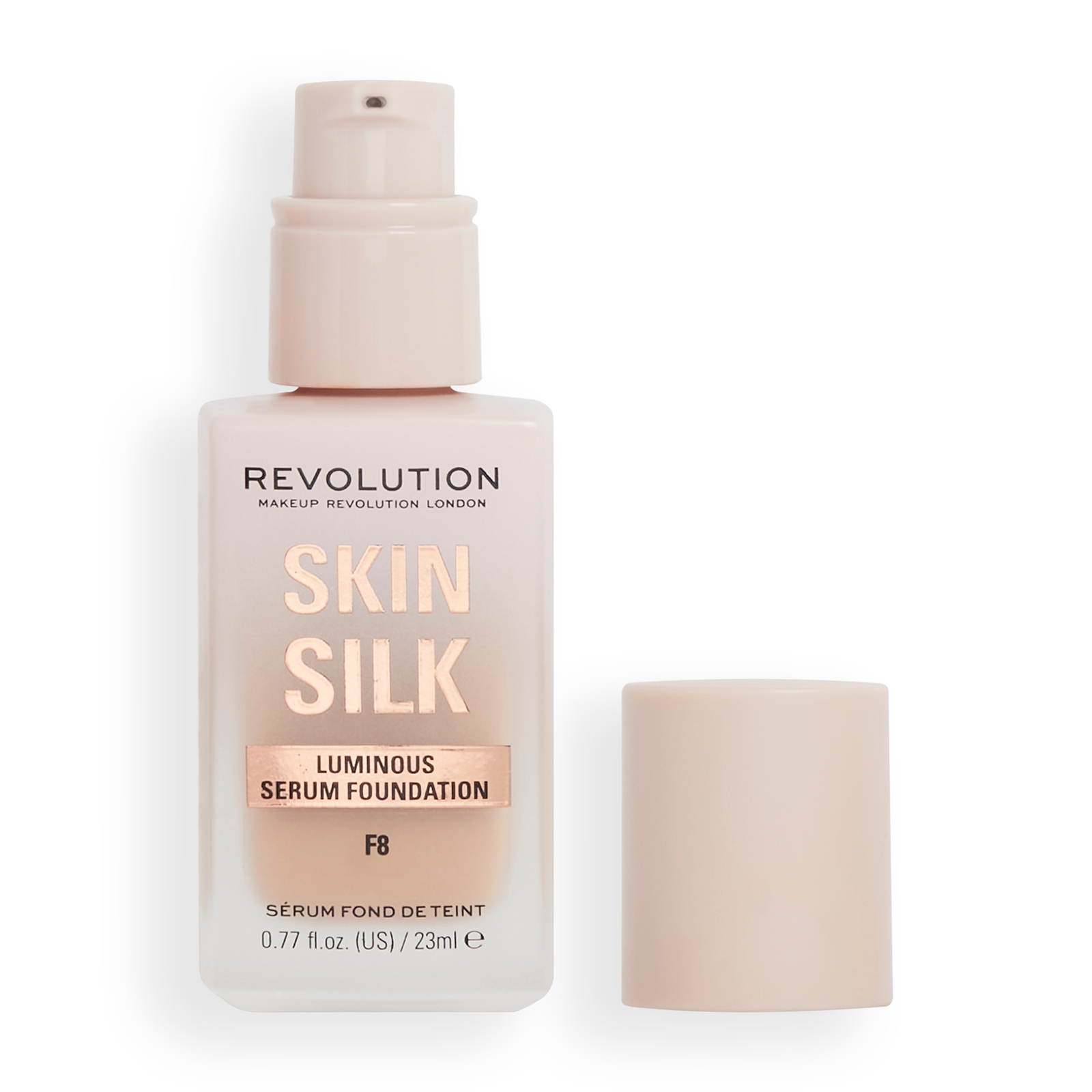 Makeup Revolution Silk Serum Foundation 23ml (Various Shades) - F8