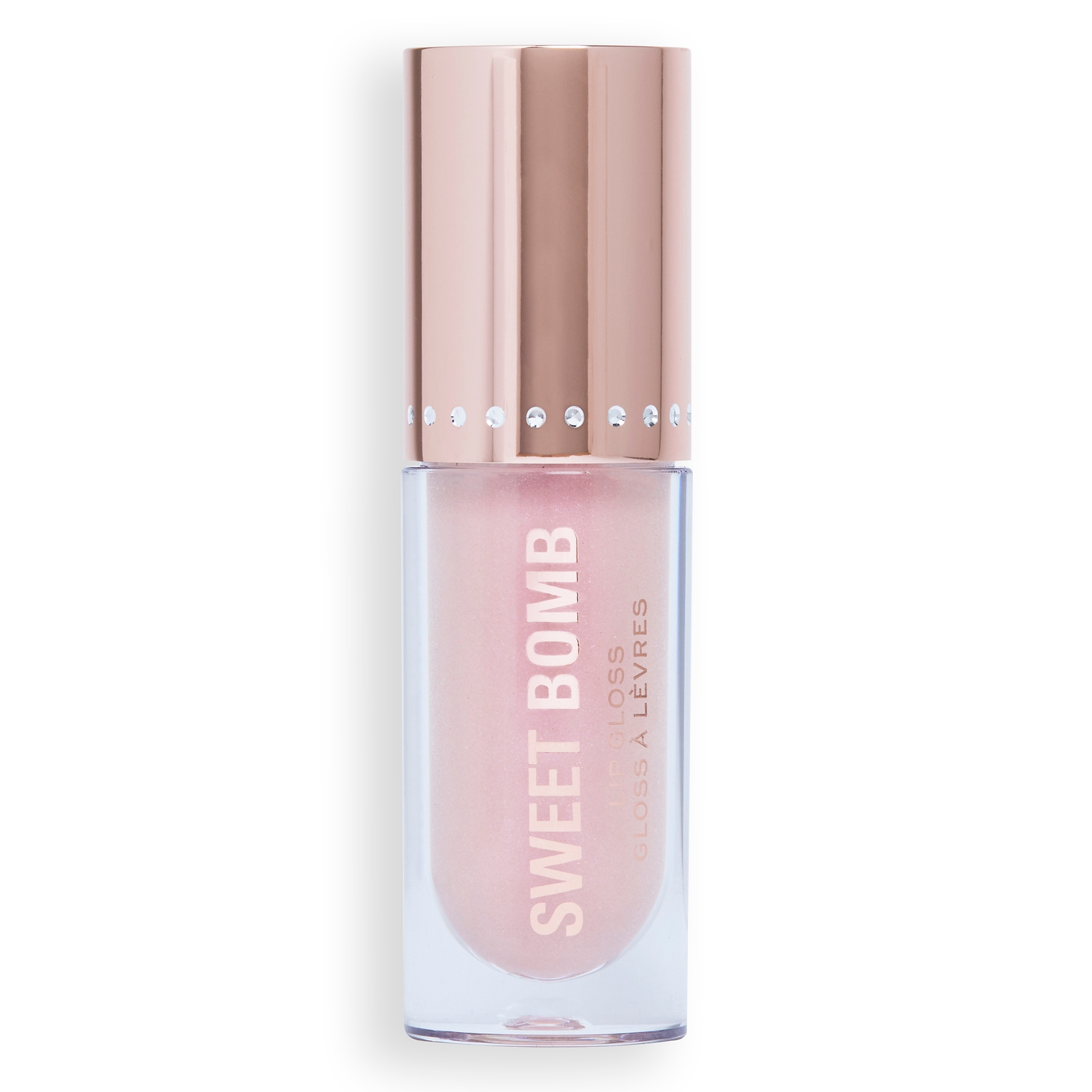 Revolution Sweet Bomb Lip Gloss 4.5ml (Various Shades) - Vanilla Ice White Holo