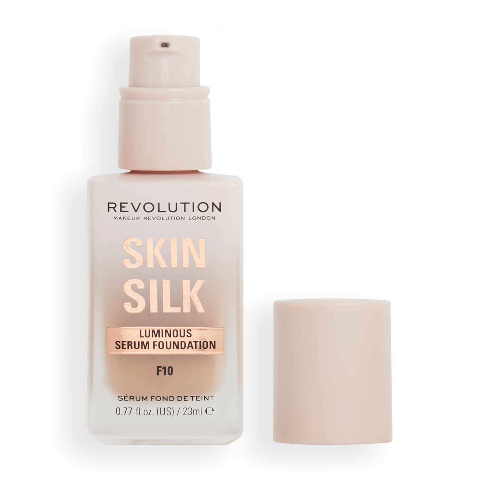 Image of Makeup Revolution Silk Serum Foundation 23ml (Various Shades) - F10