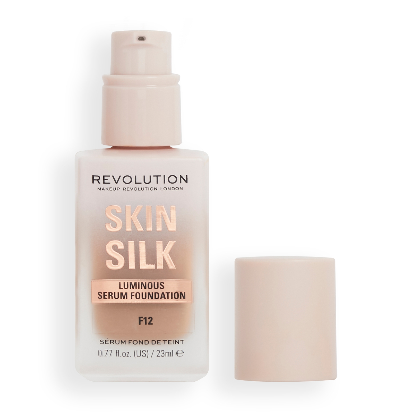 Photos - Foundation & Concealer Makeup Revolution Silk Serum Foundation 23ml  - F12 179947 (Various Shades)