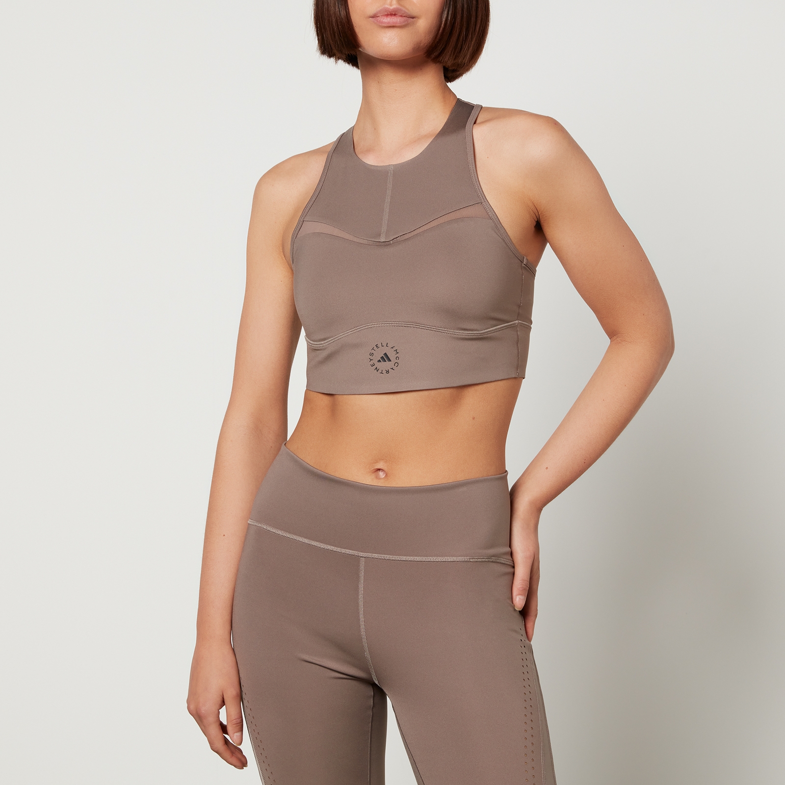 adidas by Stella McCartney Asmc Stretch-Jersey Crop Top - M