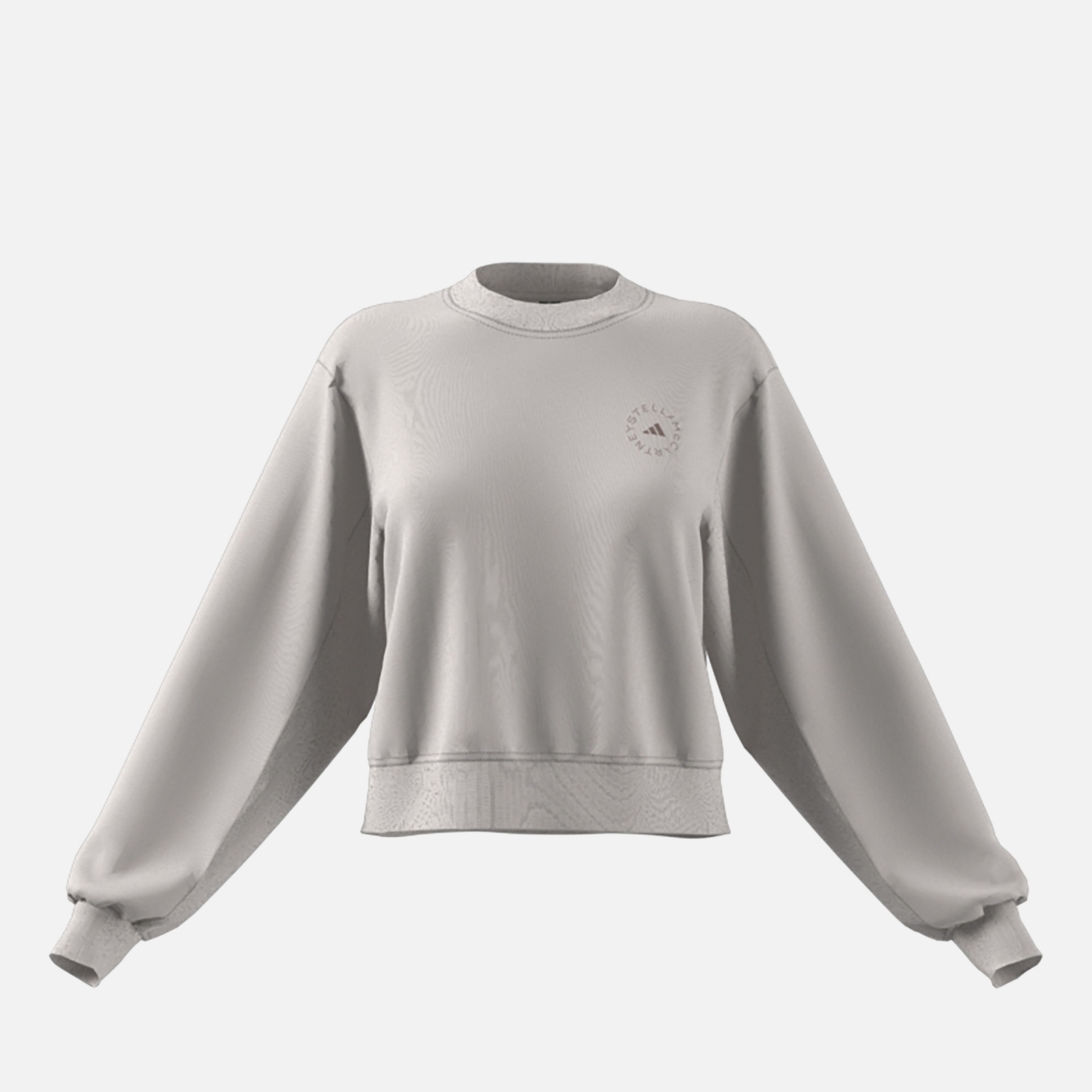 adidas by stella mccartney asmc cotton-blend sweatshirt - m