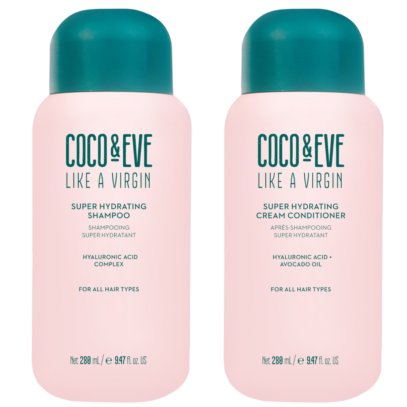 Coco & Eve Super Hydration Duo Kit In White