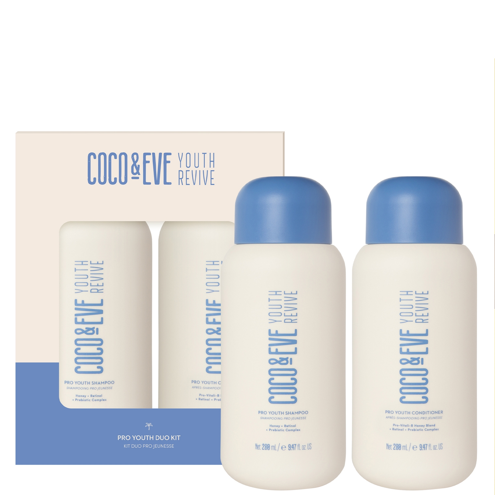 Coco & Eve Pro Youth Duo Kit In White