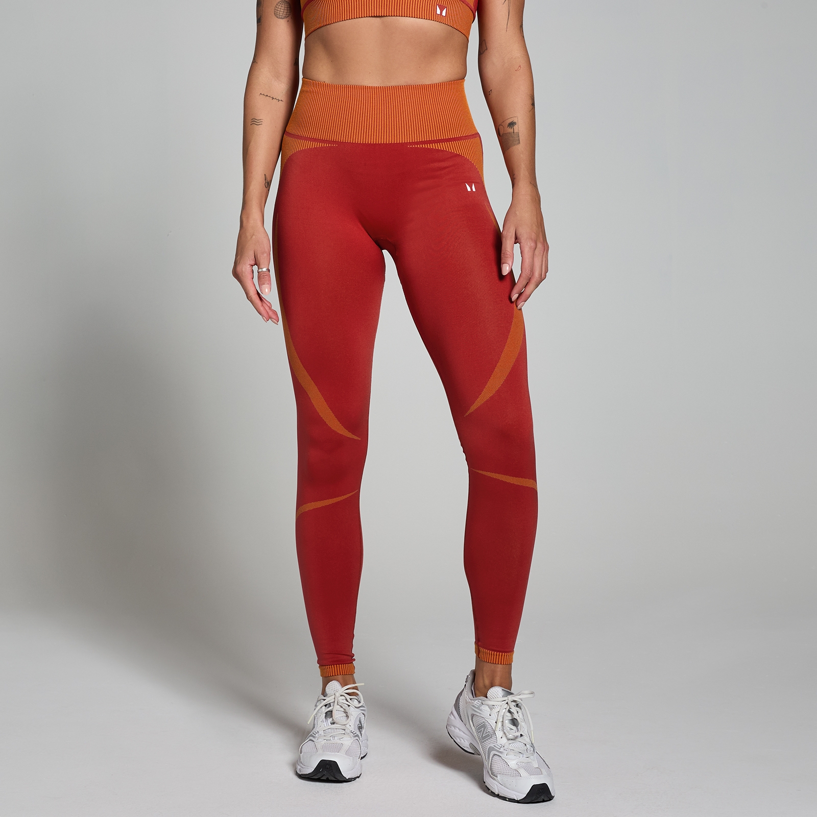 MP Női Two Toned Seamless Leggings - Réz - L