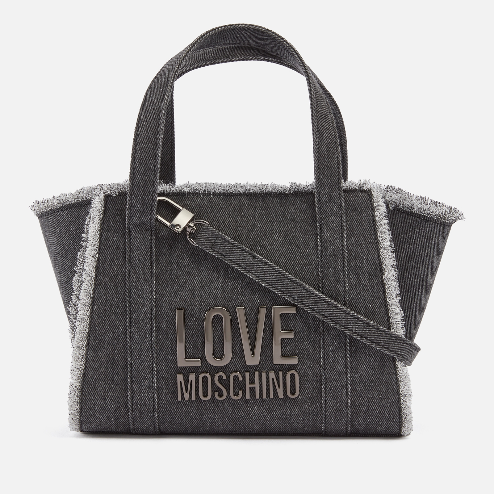 Love Moschino Borsa Iconic Denim Tote Bag