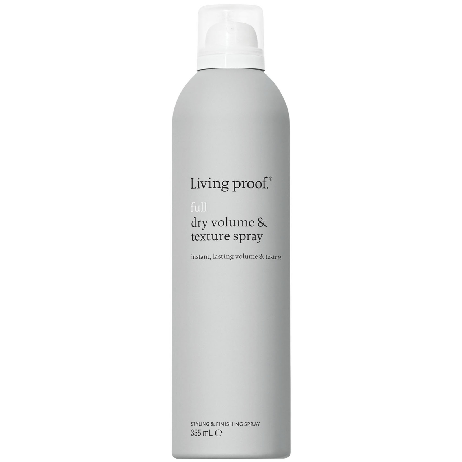 Living Proof Full Dry Volume & Texture Spray Jumbo Size 355ml In White