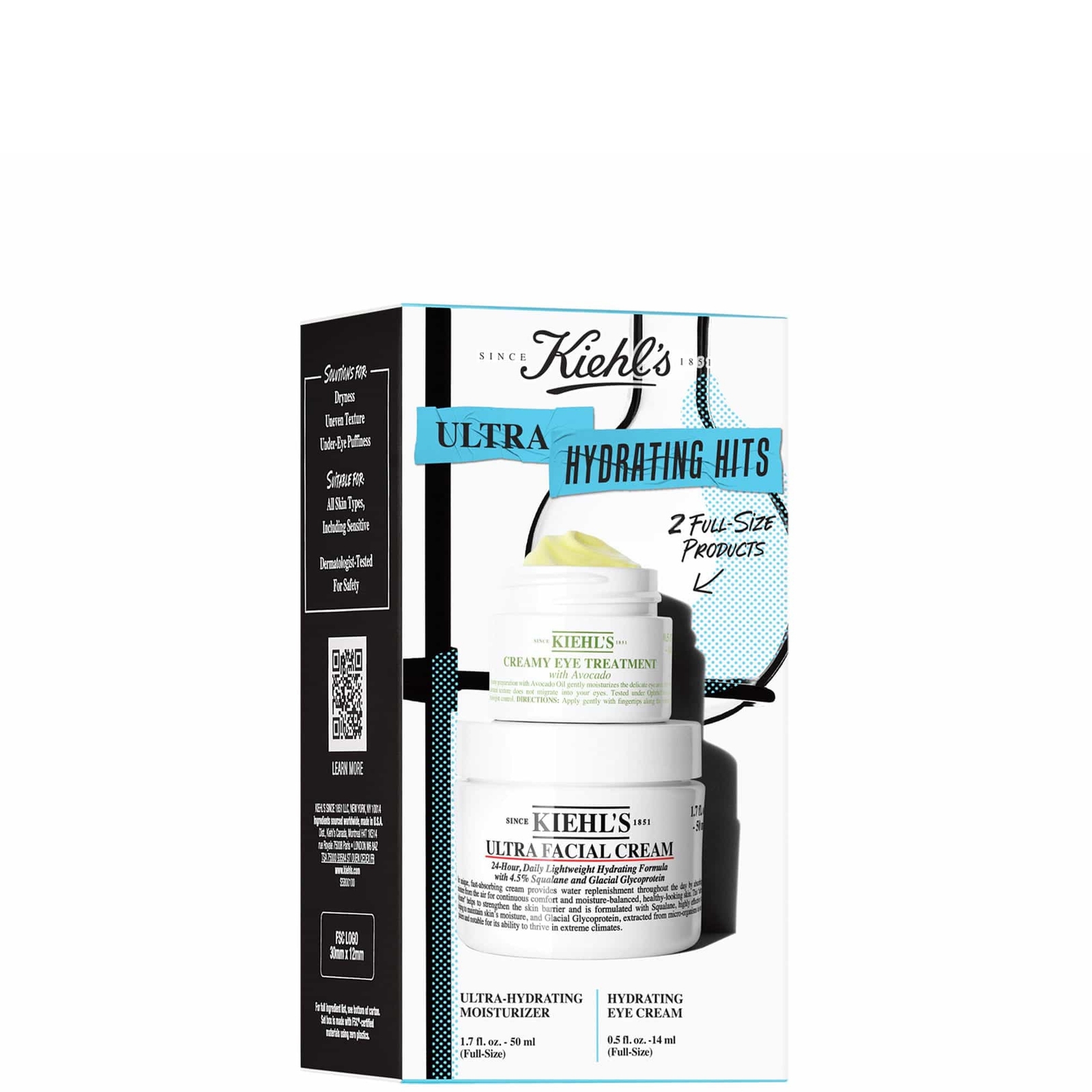 Kiehl's Since 1851 Kiehl's Daily Hydrating Duo Set In White