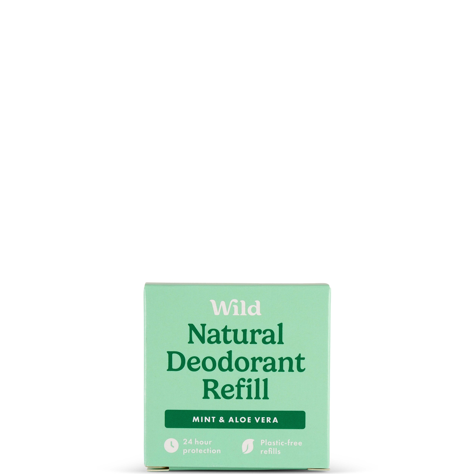 

Wild Men's Mint and Aloe Vera Deodorant Refill 40g