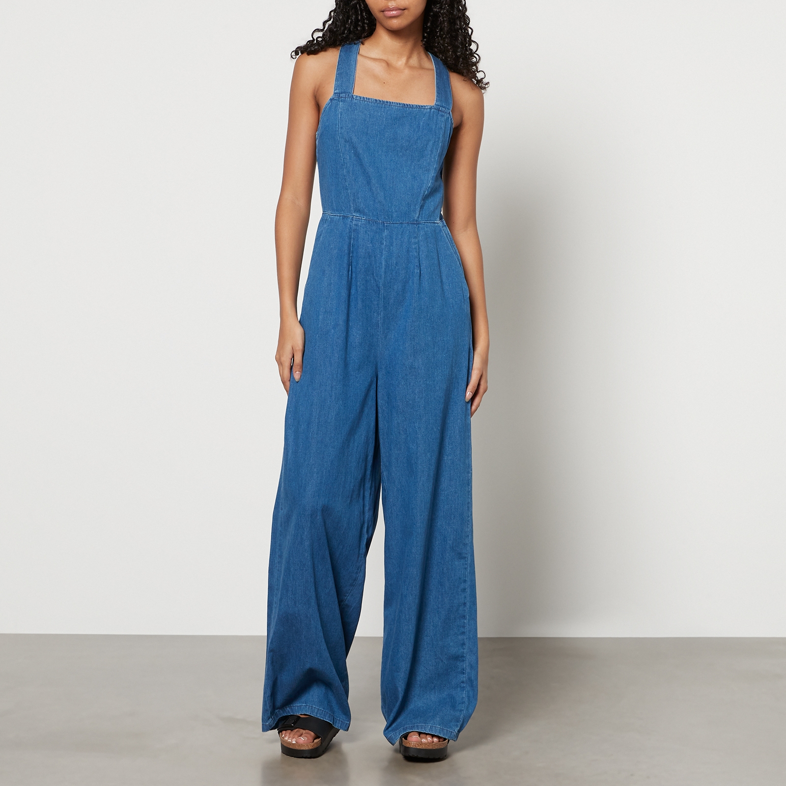 Nobody's Child x Happy Place by Ferne Cotton-Chambray Maisie Jumpsuit