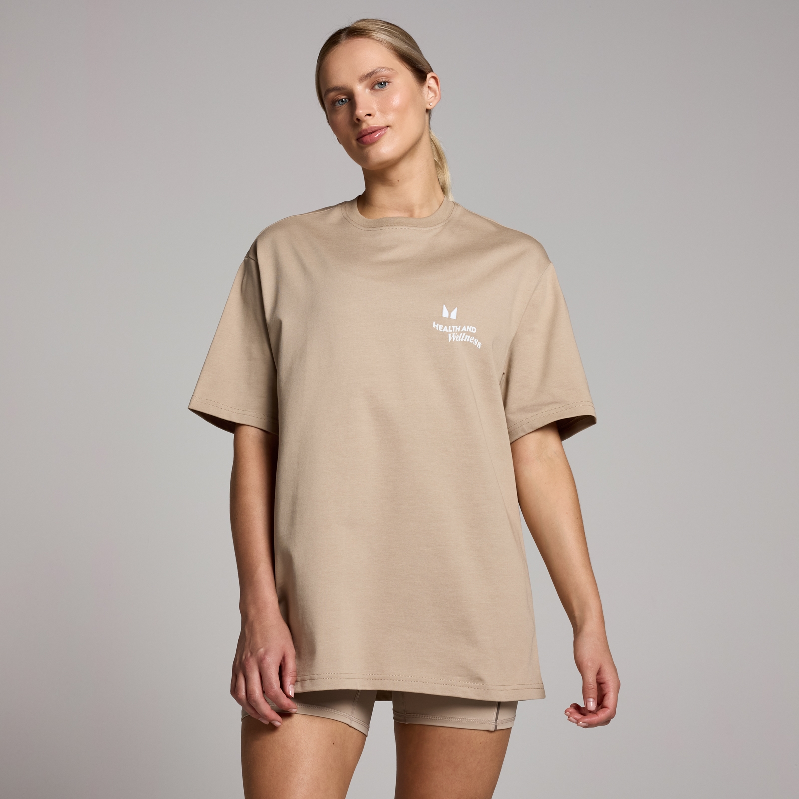 5059883346854 - Damen Health & Wellness-Grafik Oversized-T-Shirt – Kaschmir - XXS-XS 5059883346854 - Damen Health & Wellness-Grafik Oversized-T-Shirt – Kaschmir - XXS-XS