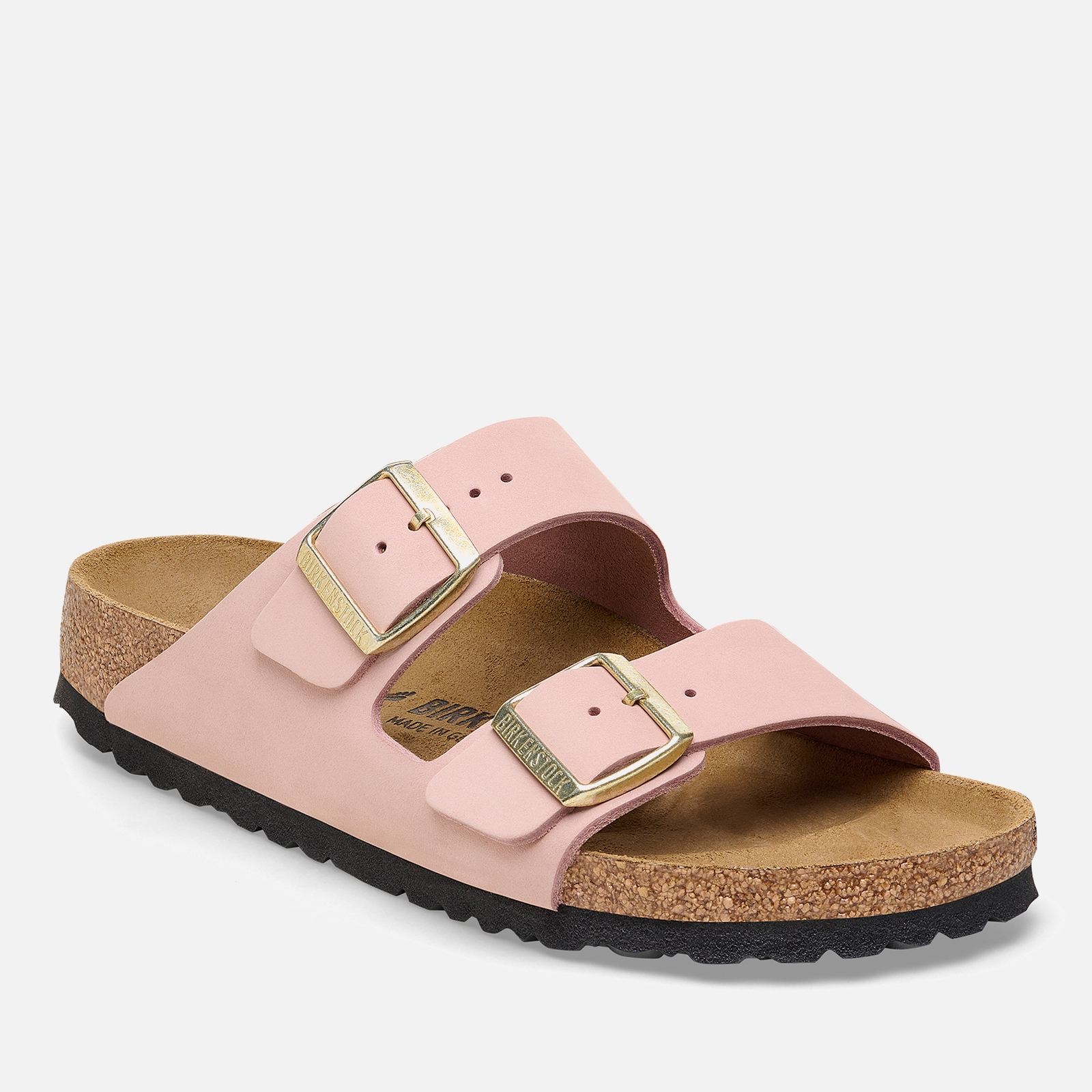 Birkenstock Women’s Arizona Slim-Fit Nubuck Double-Strap Sandals