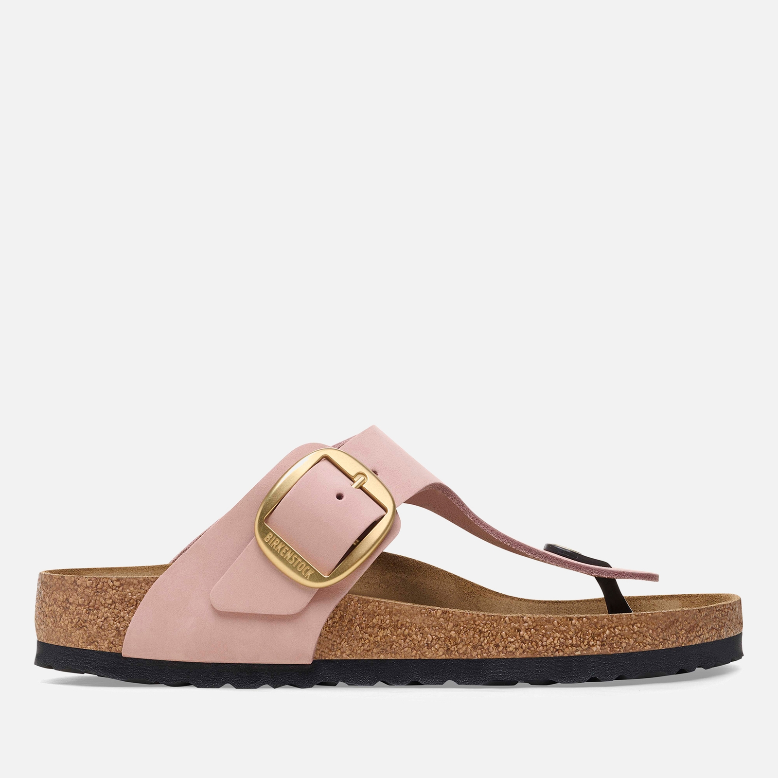 Birkenstock Women’s Gizeh Big Buckle Nubuck Sandals