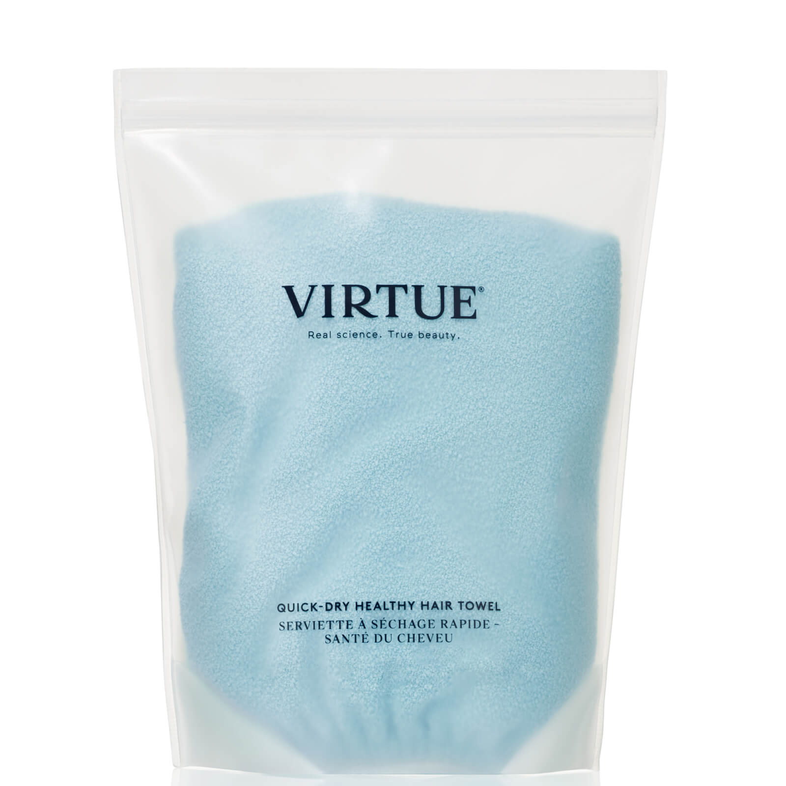 Virtue Quick-dry Healthy Hair Towel In Blue