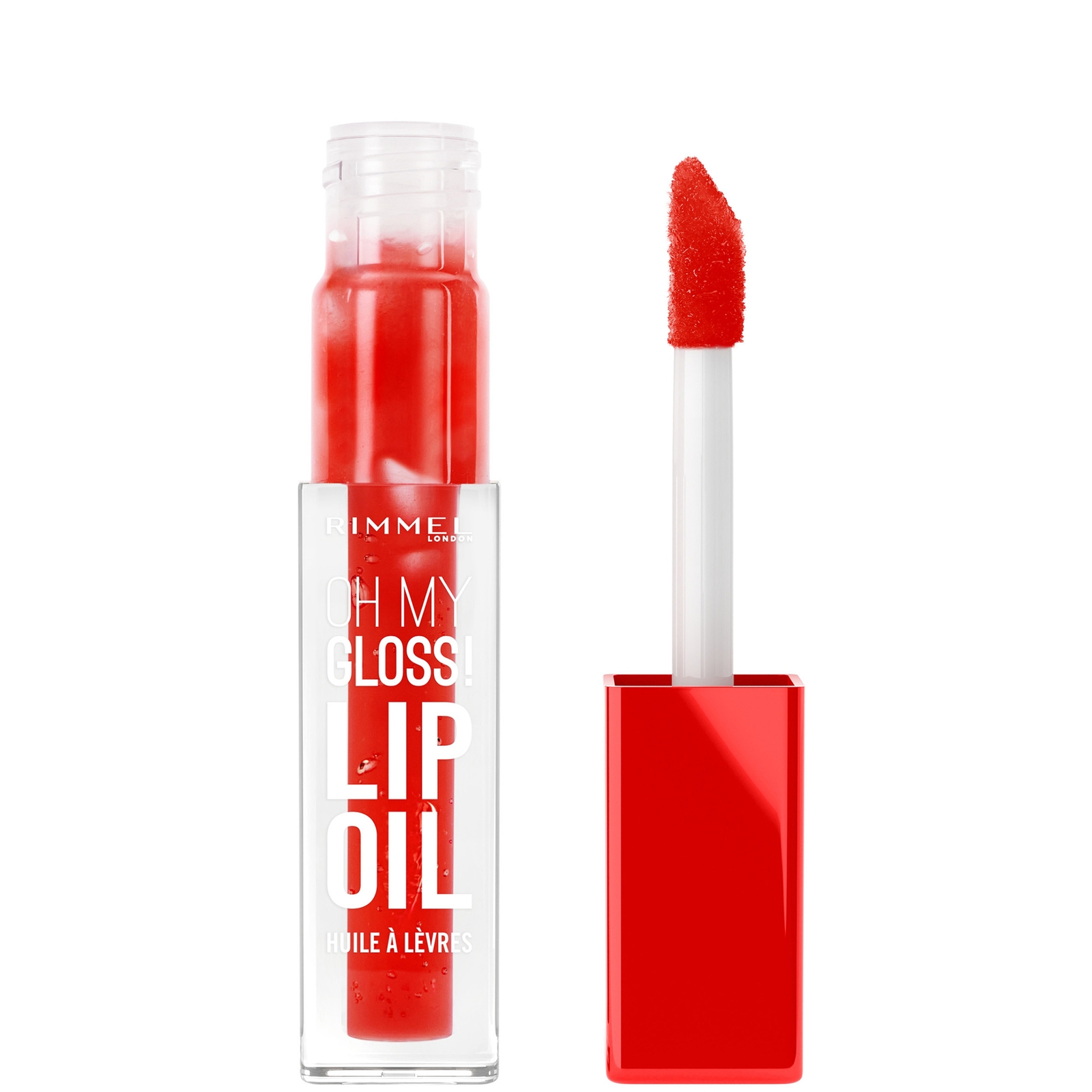 Image of Rimmel Oh My Gloss! Lip Oil 6ml (Various Shades) - Vivid Red
