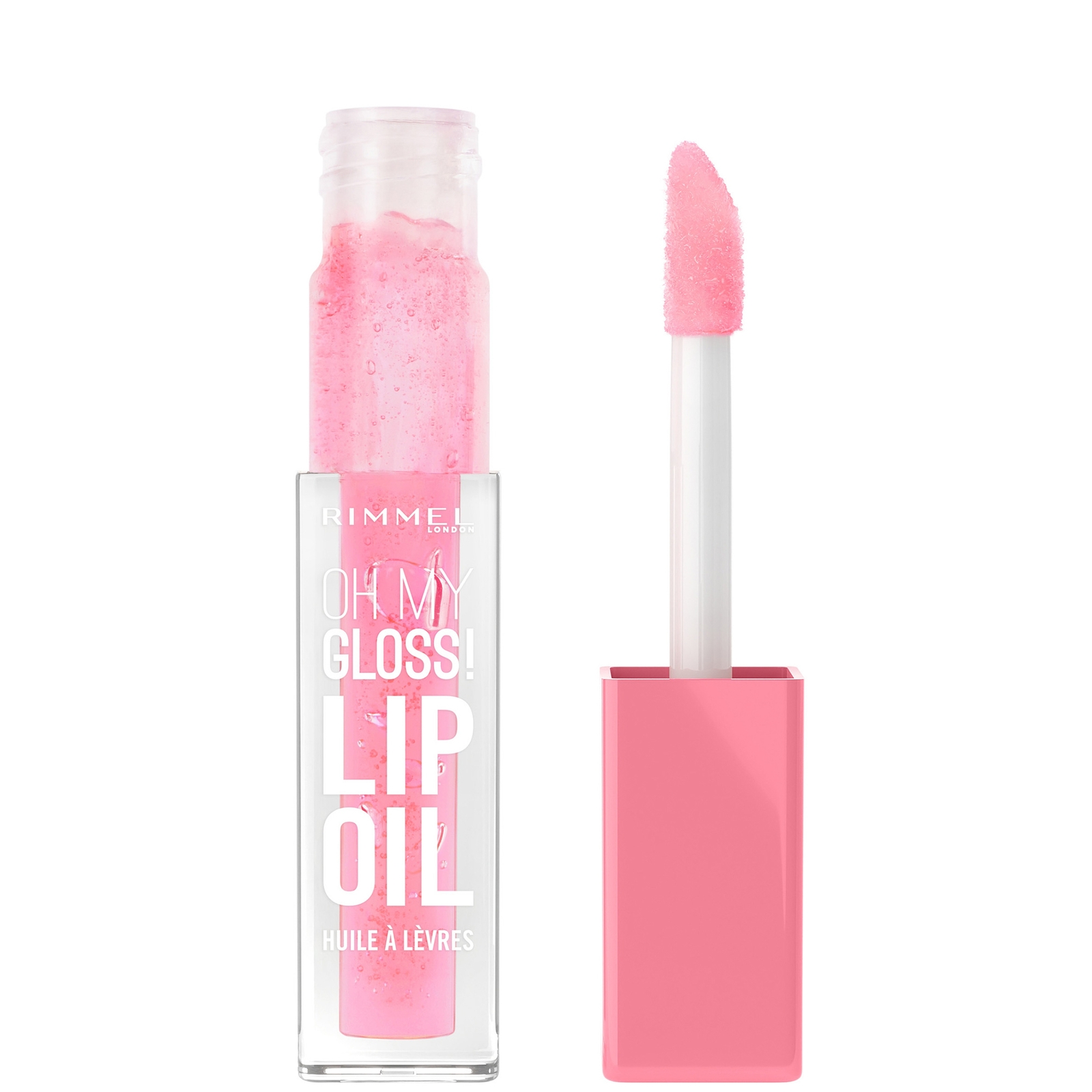 Image of Rimmel Oh My Gloss! Lip Oil 6ml (Various Shades) - Pink Flush