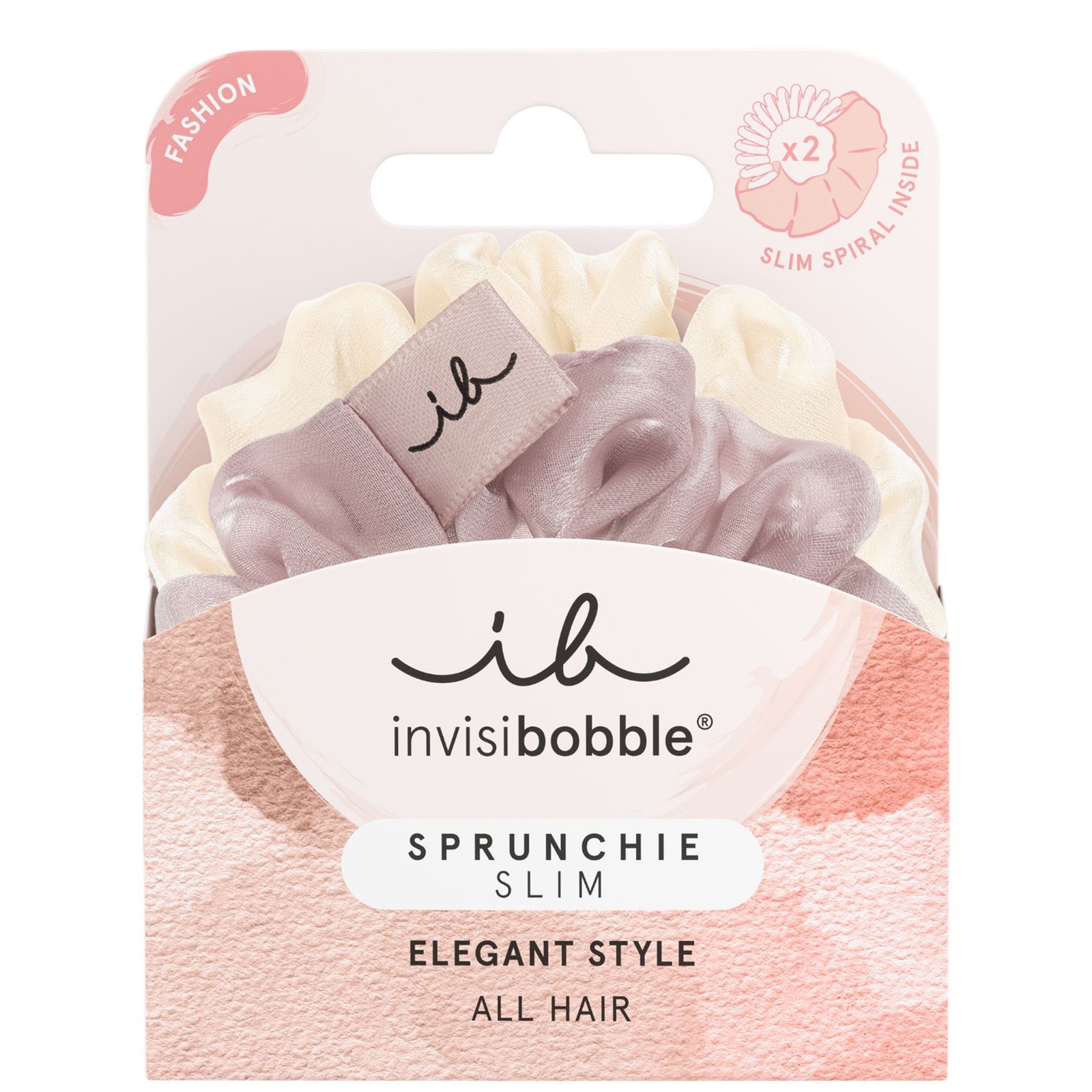 Image of invisibobble SPRUNCHIE SLIM Hairiffic Pack of 2