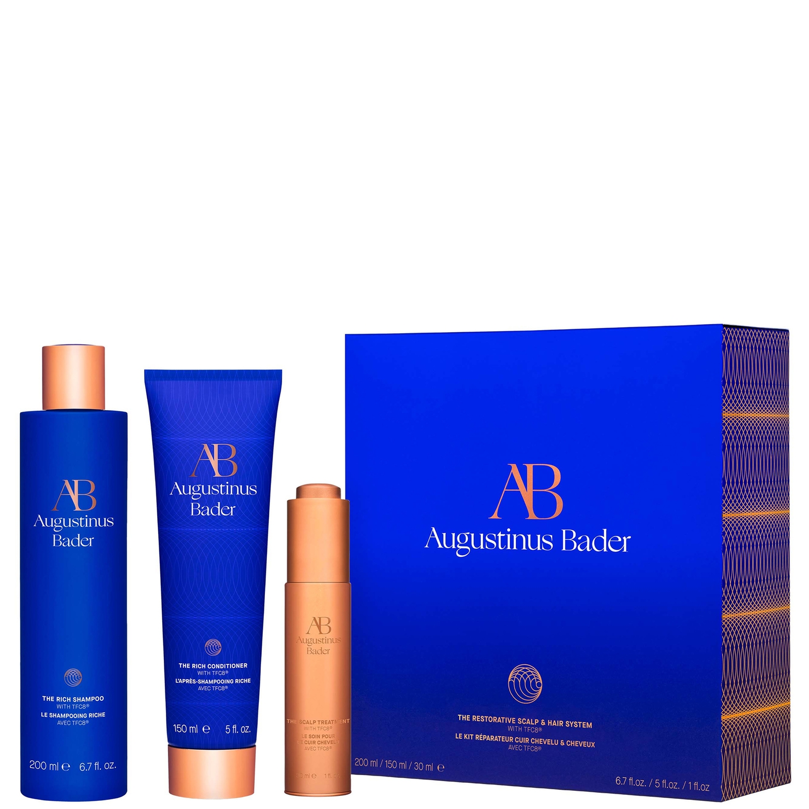 Augustinus Bader The Restorative Scalp And Hair System Gift Set