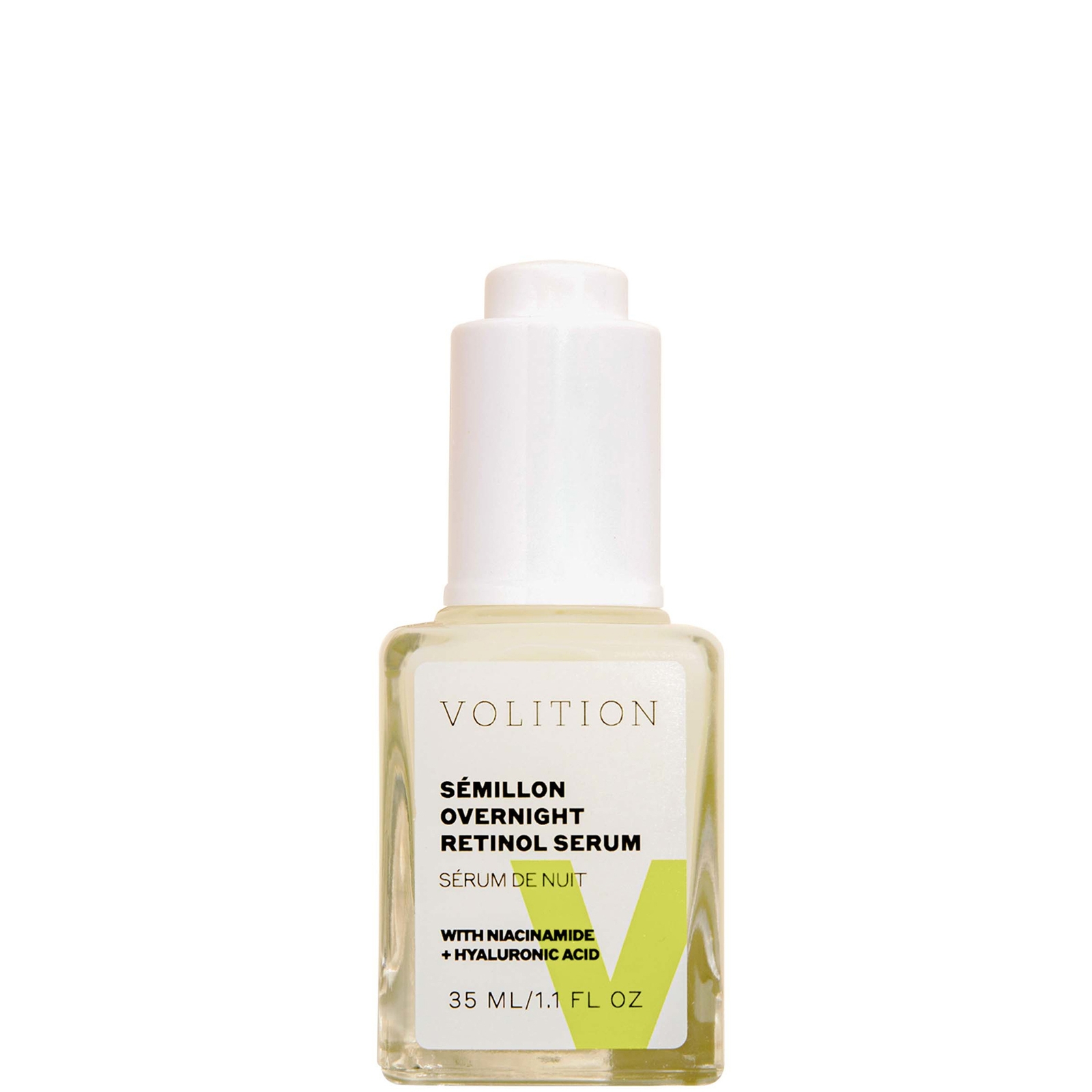 Shop Volition Beauty Sémillon Overnight Retinol Serum With Niacinamide + Hyaluronic Acid 35ml