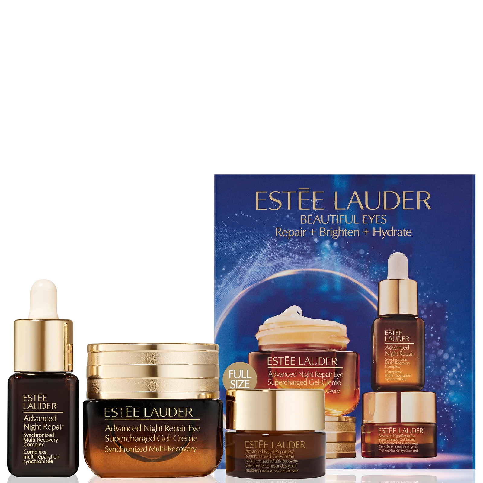 Estee Lauder Beautiful Eyes Advanced Night Repair 3-Piece Skincare Gift Set (Worth PS92)