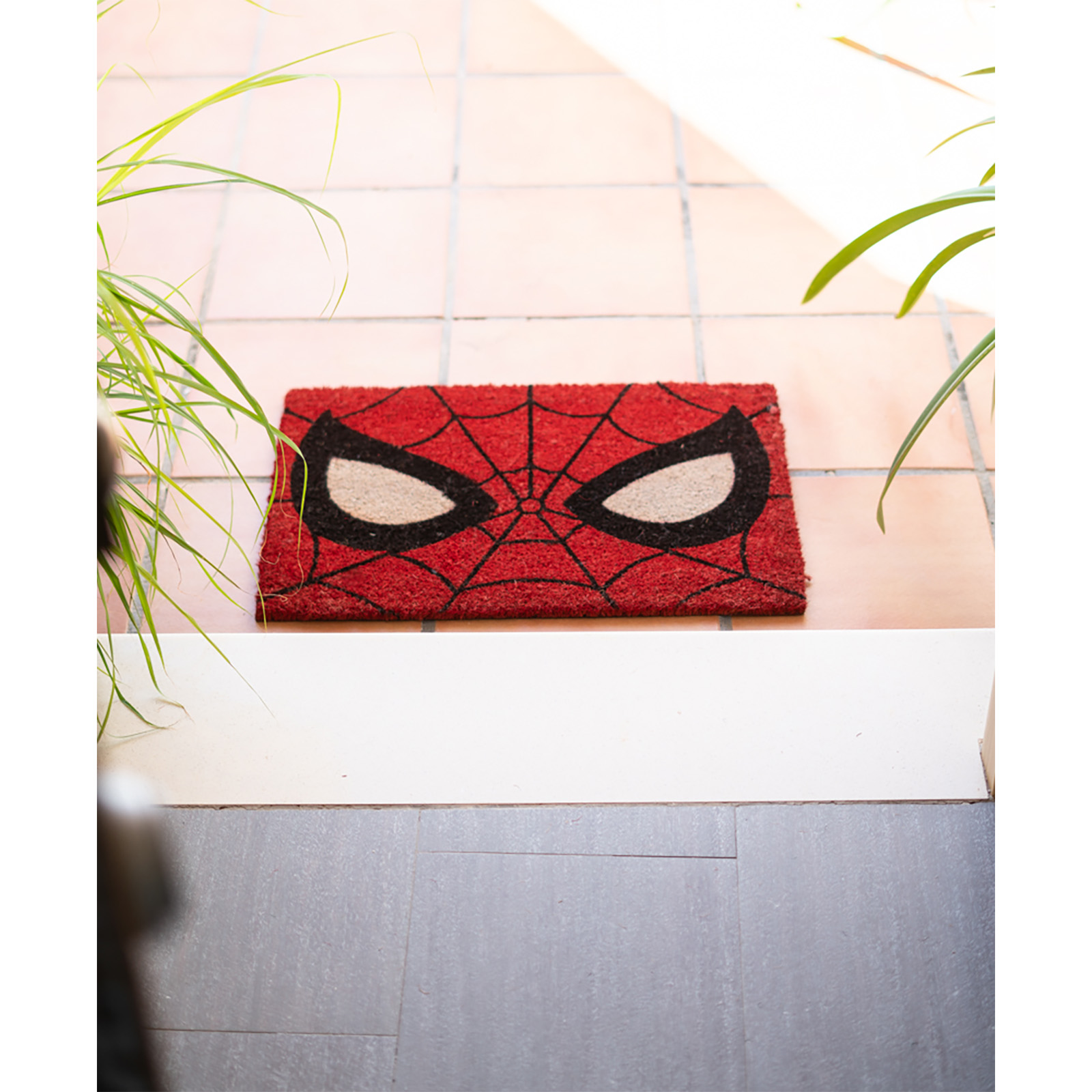 Marvel Spiderman Eyes Doormat