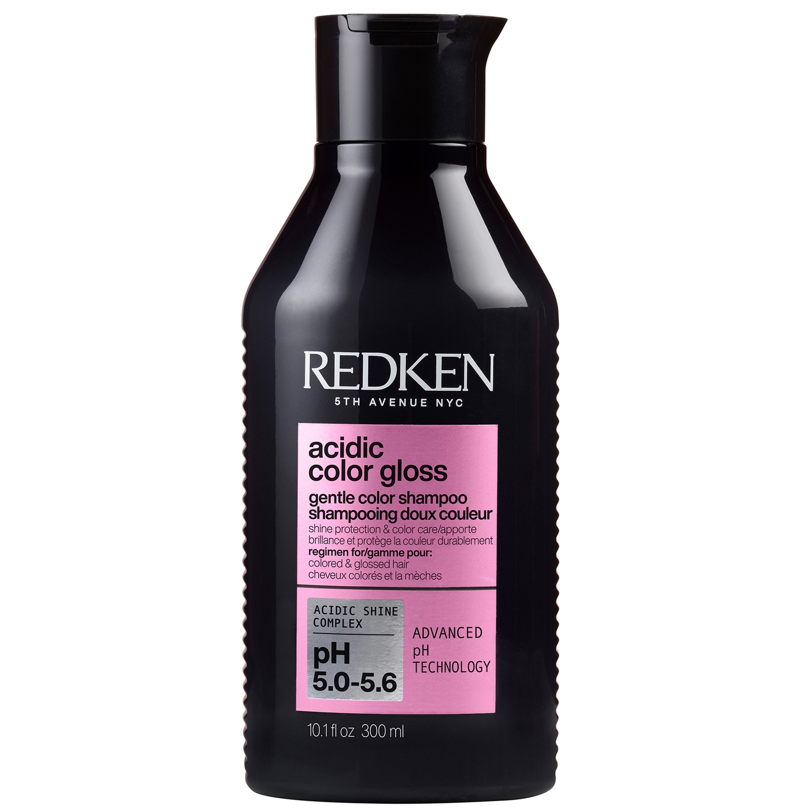 Redken Acidic Color Gloss Shampoo, Sulphate-Free for a Gentle Cleanse, Glass-Like Shine, For Coloure