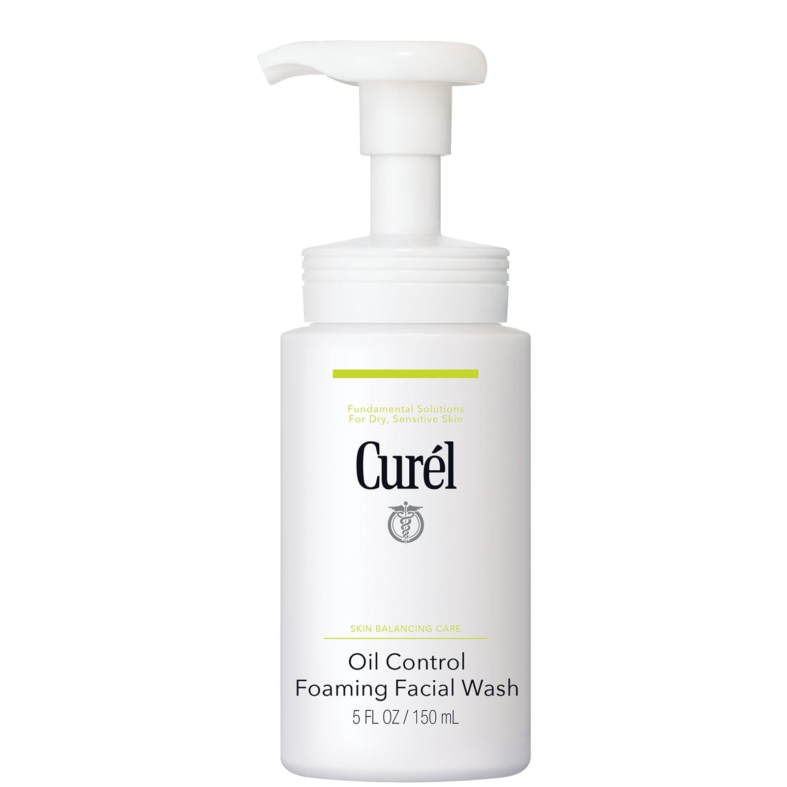 Curel Skin Balancing Care Oil Control Foaming Facial Wash for Sensitive Skin 150ml