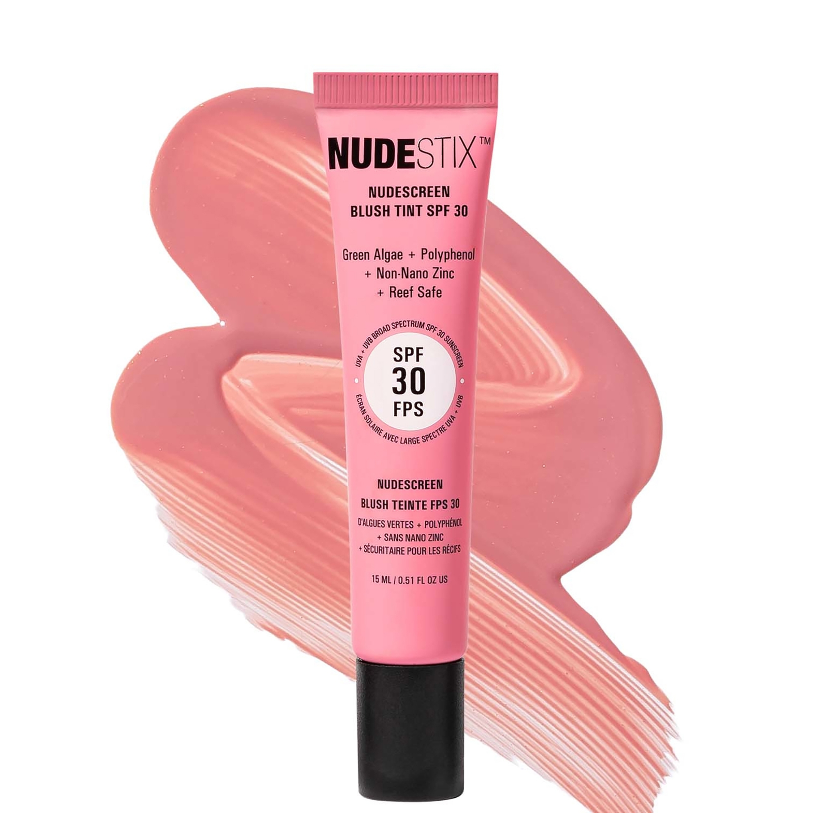 NUDESTIX Nudescreen Blush Tint SPF 30 15ml (Various Shades) -  Pink Sunrise