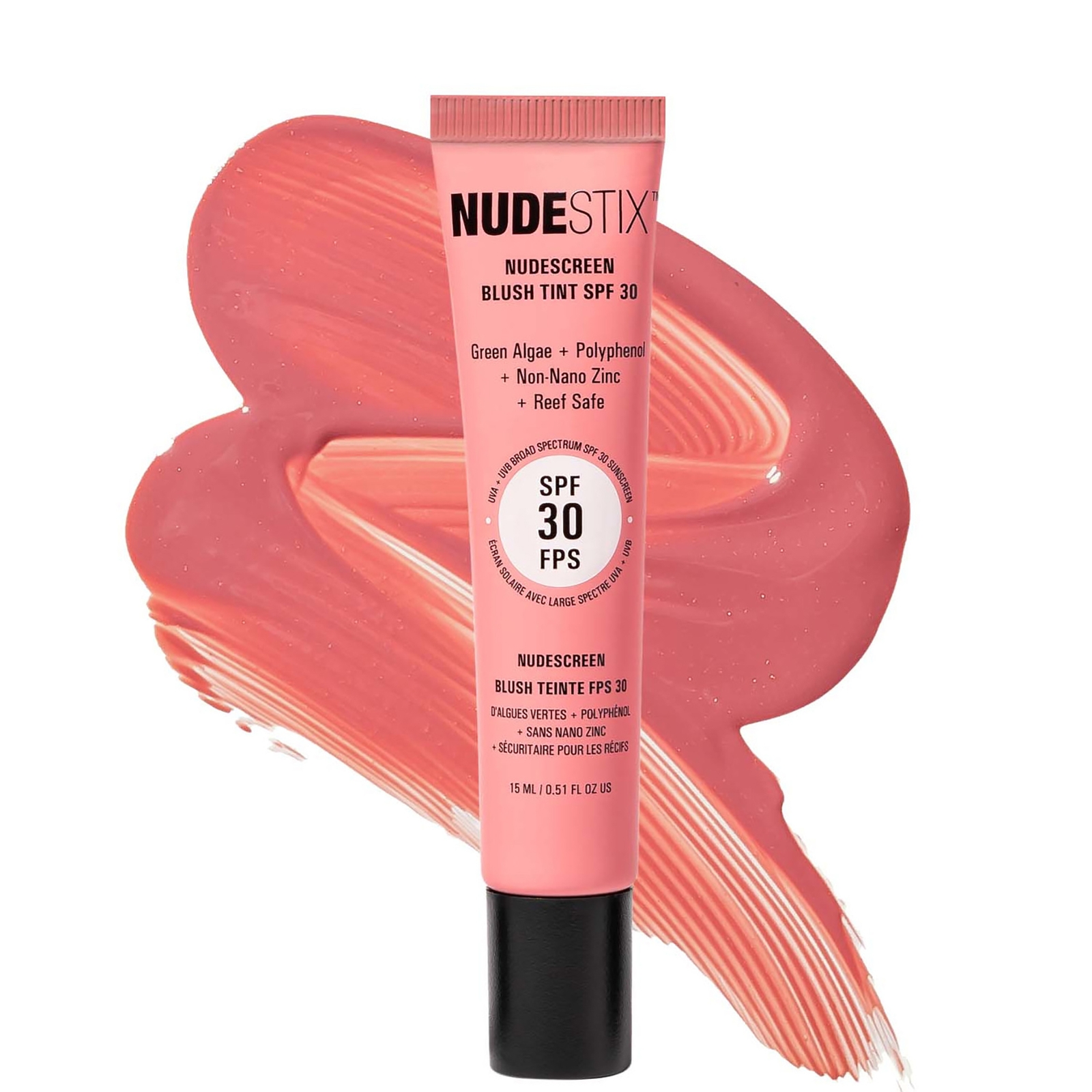 Nudestix Nudescreen Blush Tint Spf 30 15ml (various Shades) - Sunny Sweet Cheeks In White