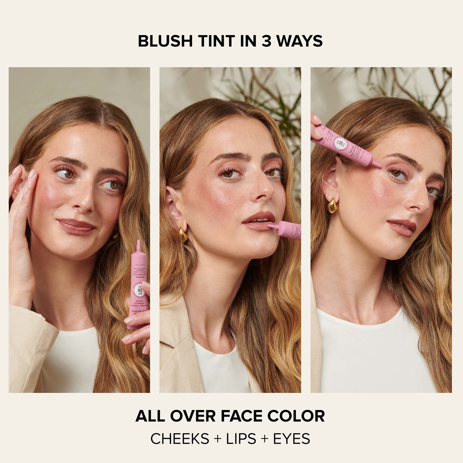 Thumbnail - NUDESTIX Nudescreen Blush Tint SPF 30 15ml (Various Shades) - Sunset Rose