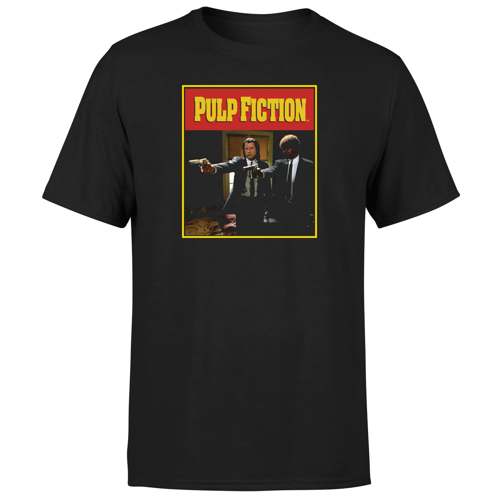

Pulp Fiction Say What Again Unisex T-Shirt - Black - XL - Nero