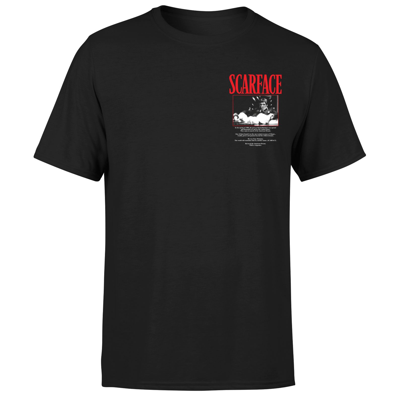 

Scarface American Dream Unisex T-Shirt - Black - S - Nero
