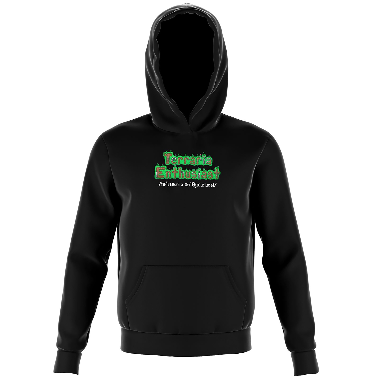 Terraria Enthusiast Kids' Hoodie - Black  - 11-12 Years - Black