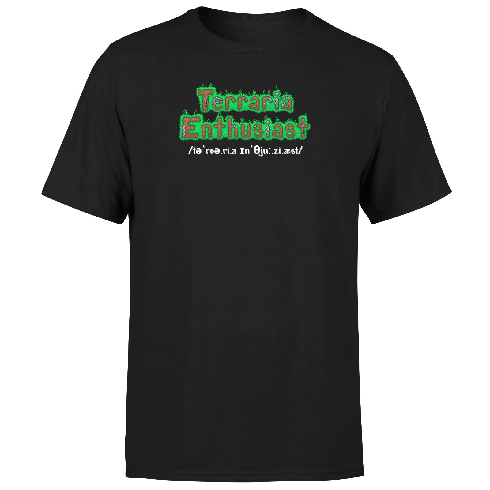 

Terraria Enthusiast Unisex T-Shirt - Black - 4XL - Nero