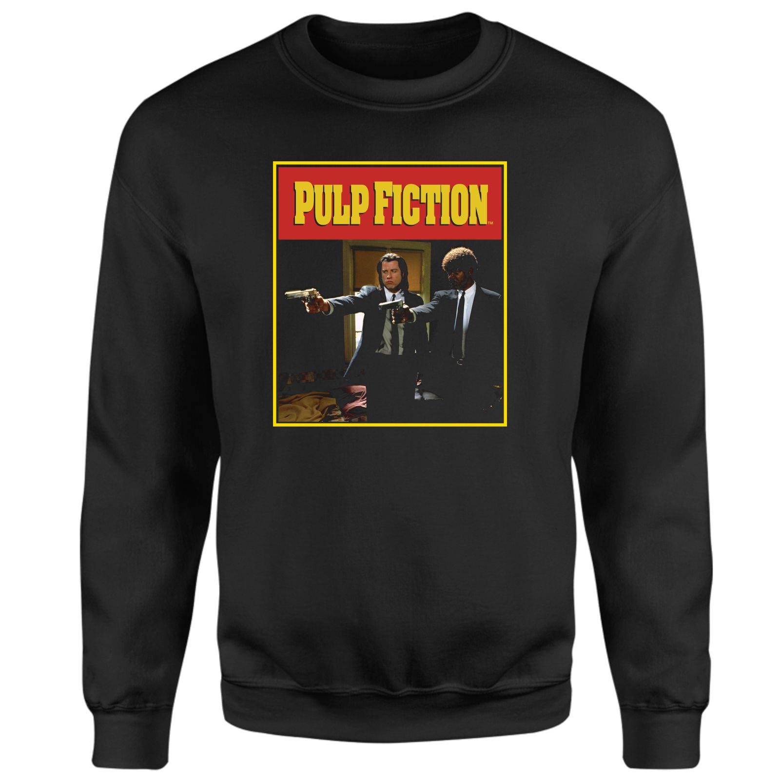 Pulp Fiction Say What Again Sweatshirt - Black - XL - Nero