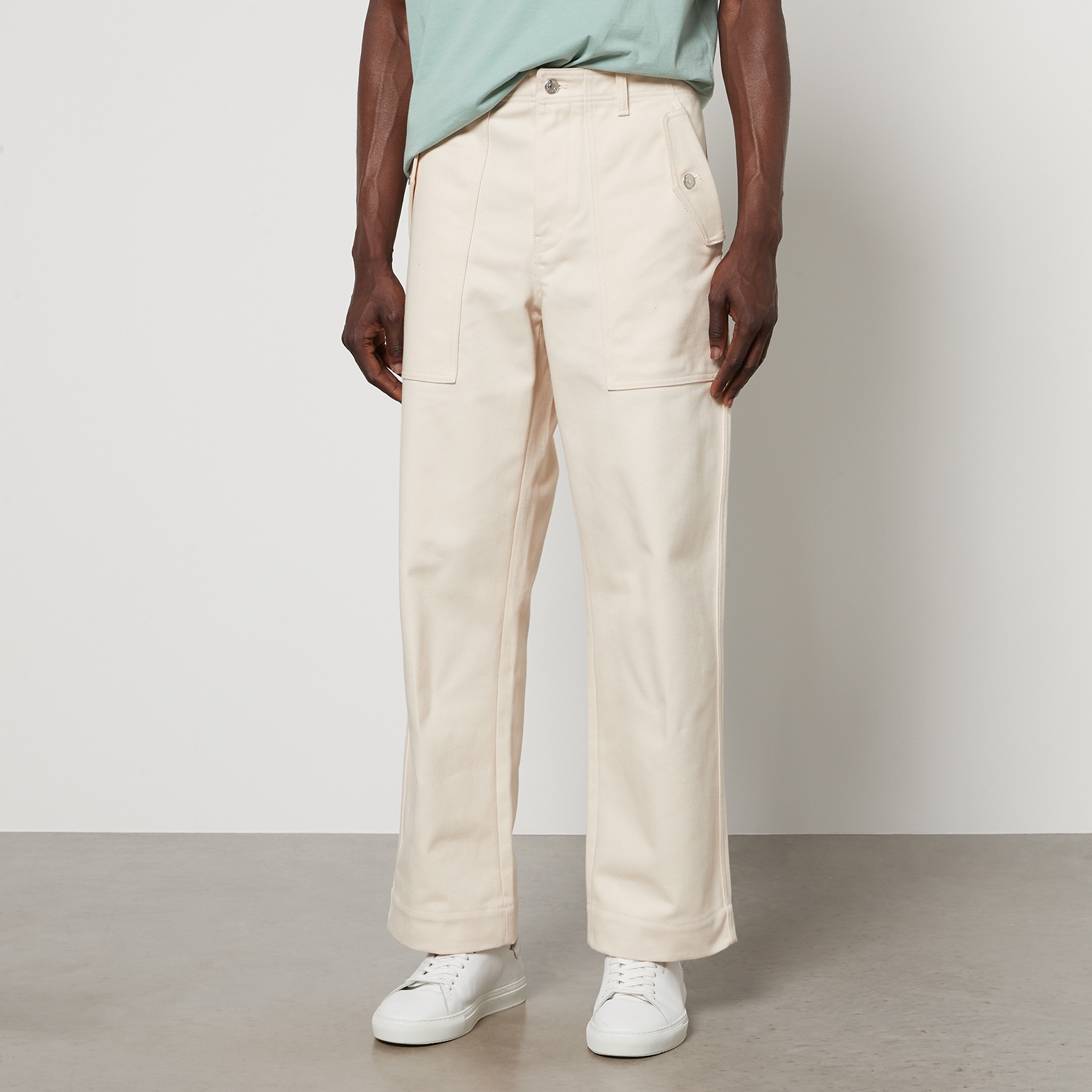 Maison Kitsuné Workwear Denim Straight-Leg Trousers - W30/L32