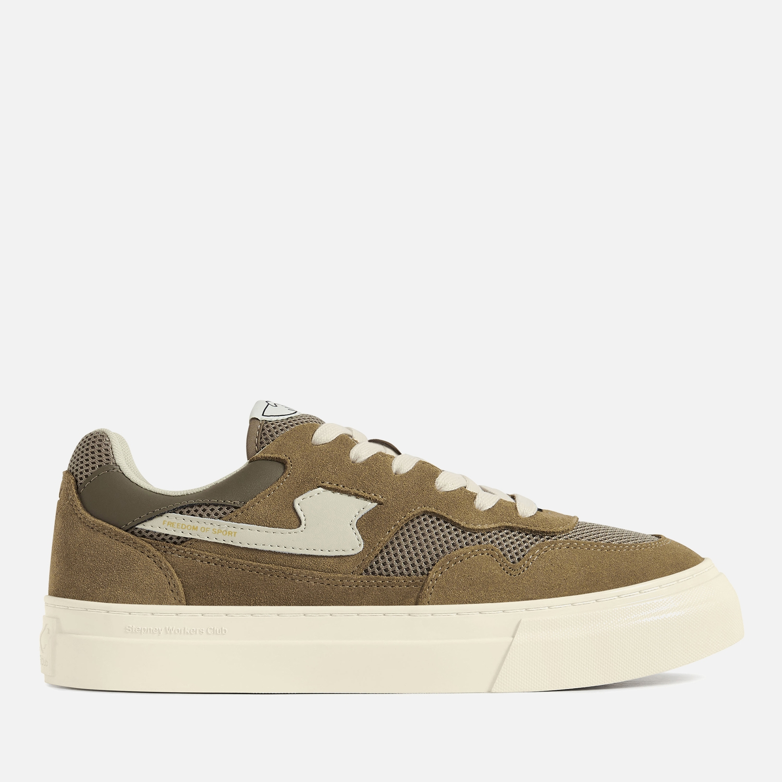 Stepney Workers Club Men's Pearl S-Strike Suede Trainers - UK 10