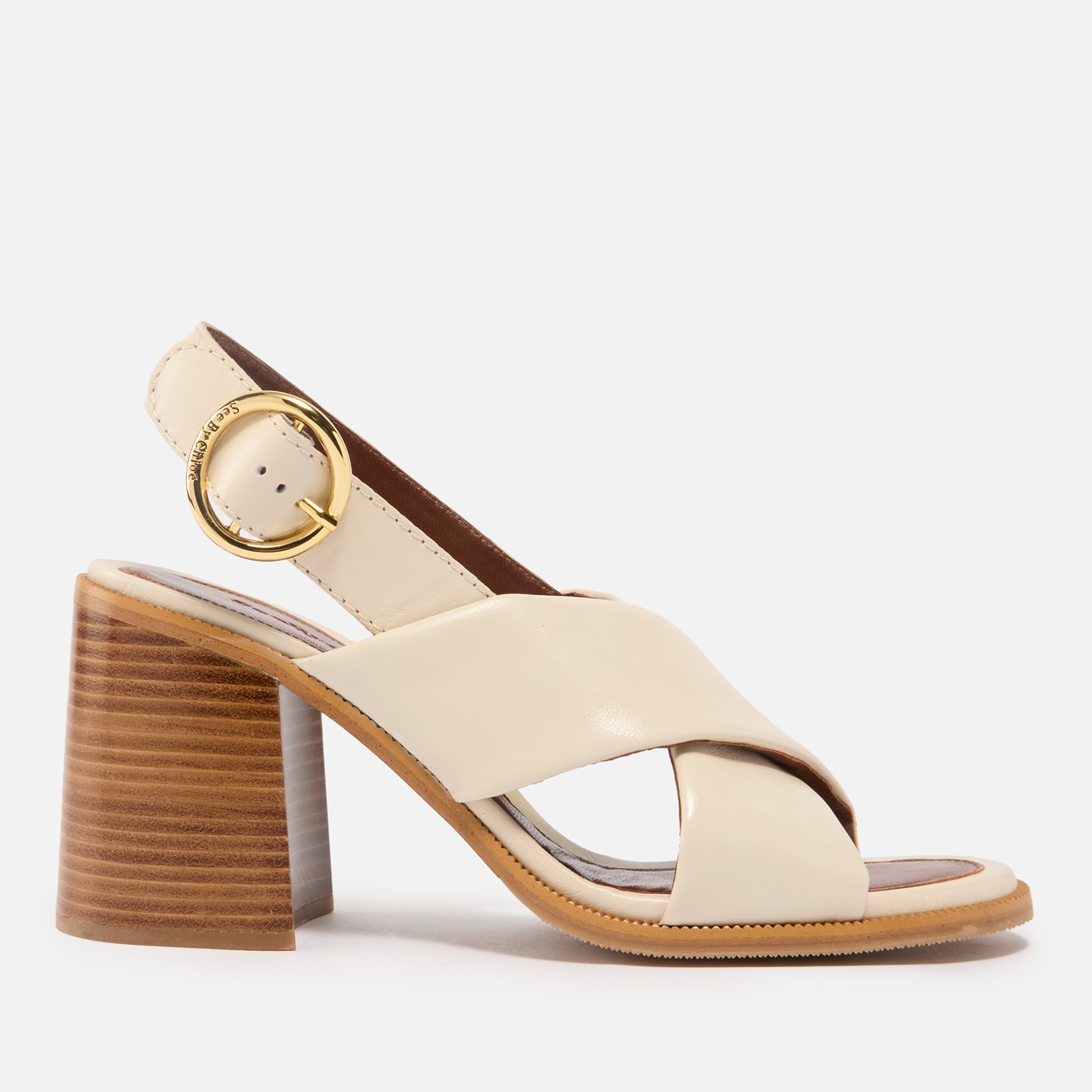 See By Chloe Women's Lyna Leather Heeled Sandals