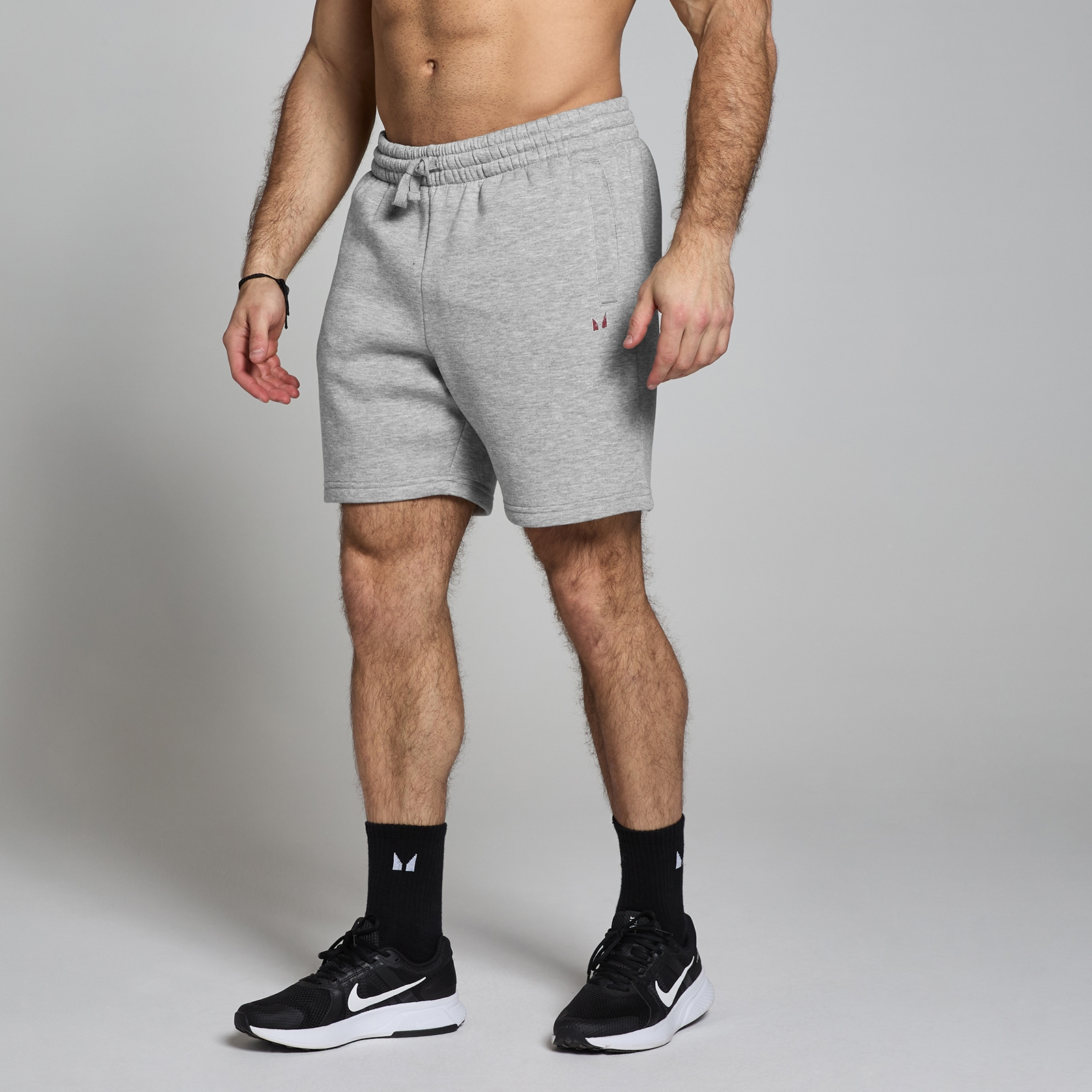 5059883418179 - Herren Origin Sweatshorts mit Grafik – Hellgrau - XXL 5059883418179 - Herren Origin Sweatshorts mit Grafik – Hellgrau - XXL