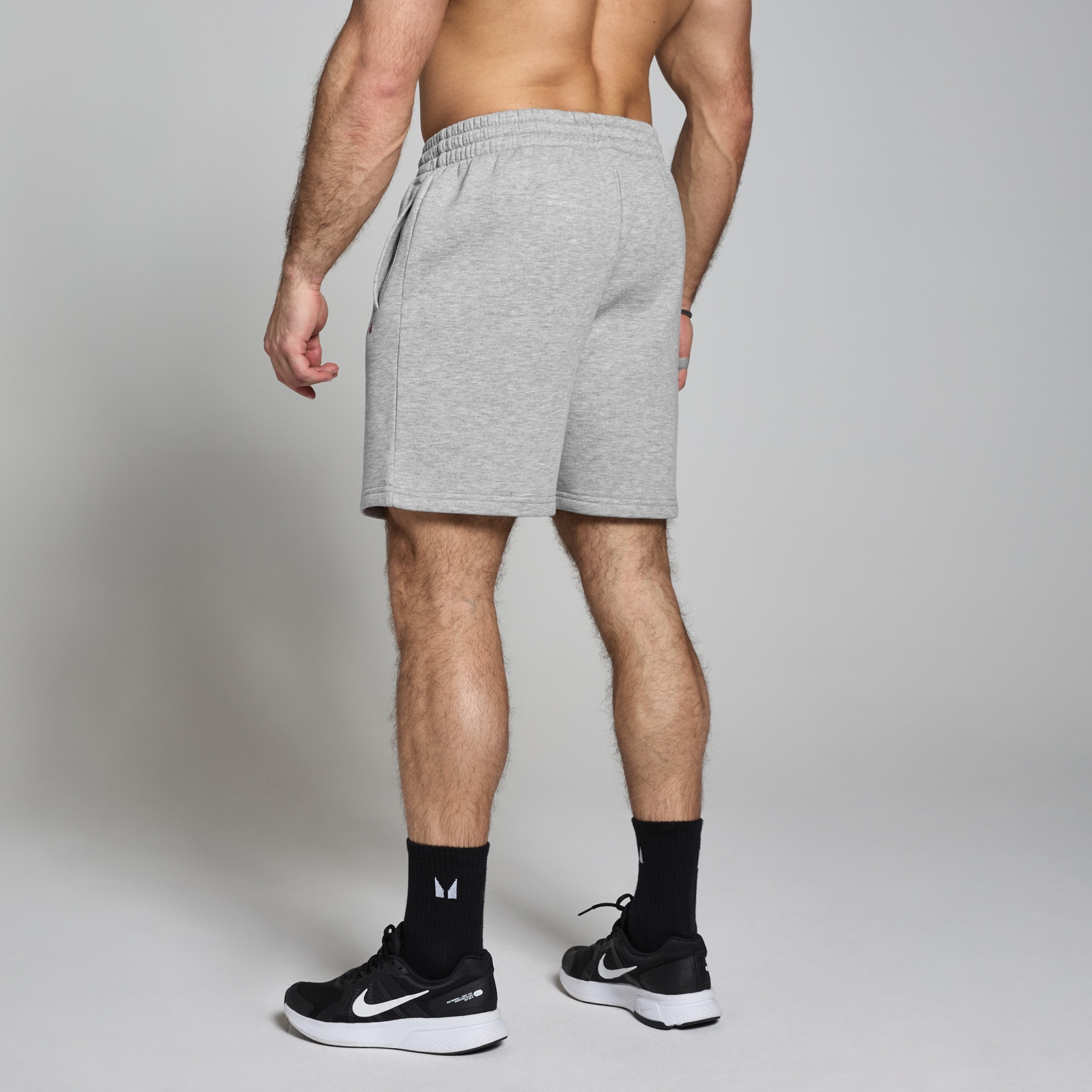 5059883418179 - Herren Origin Sweatshorts mit Grafik – Hellgrau - XXL 5059883418179 - Herren Origin Sweatshorts mit Grafik – Hellgrau - XXL