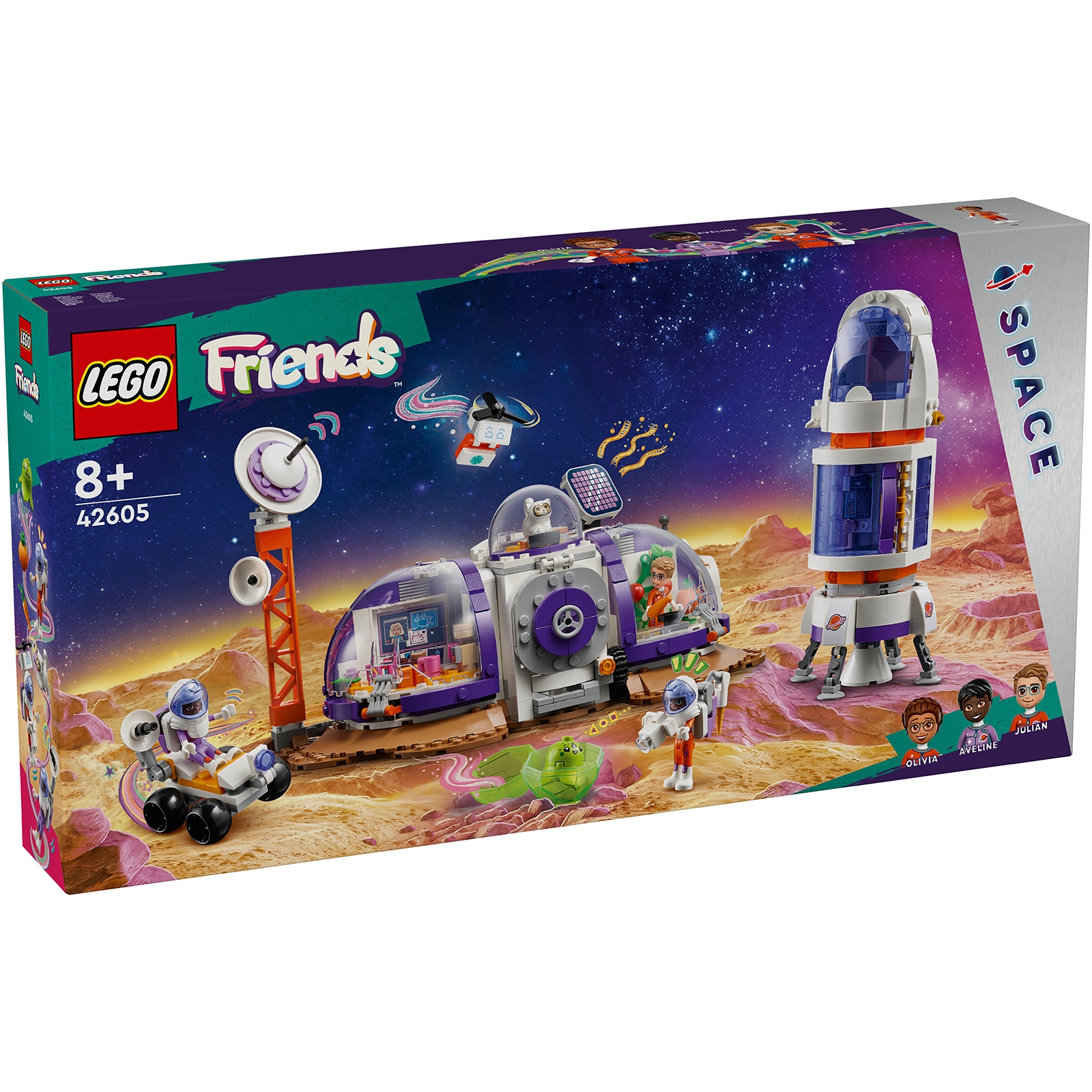 Image of 42605 LEGO® FRIENDS Mars space base with rocket